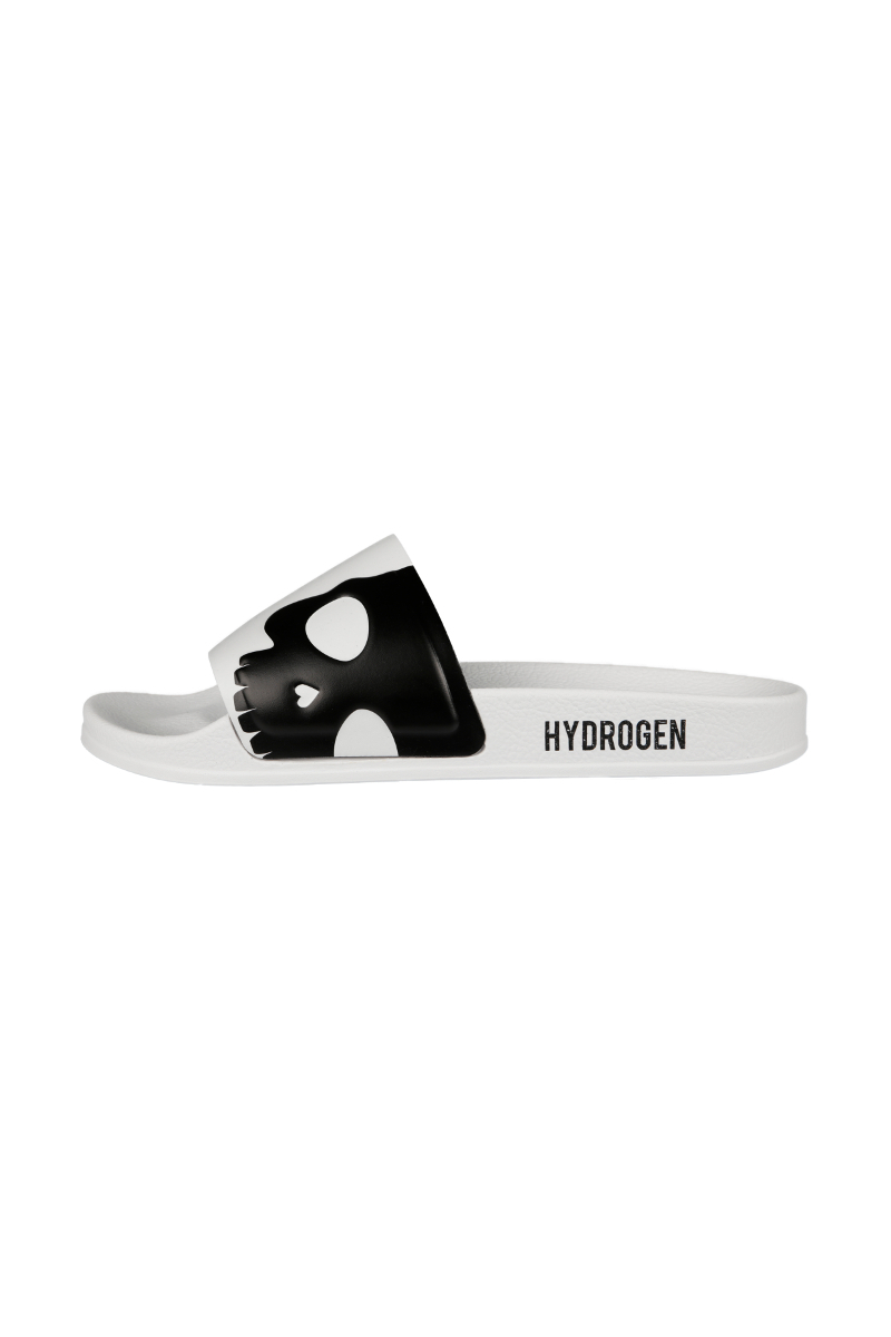 CYBER SLIPPERS - WHITE - Hydrogen - Luxury Sportwear