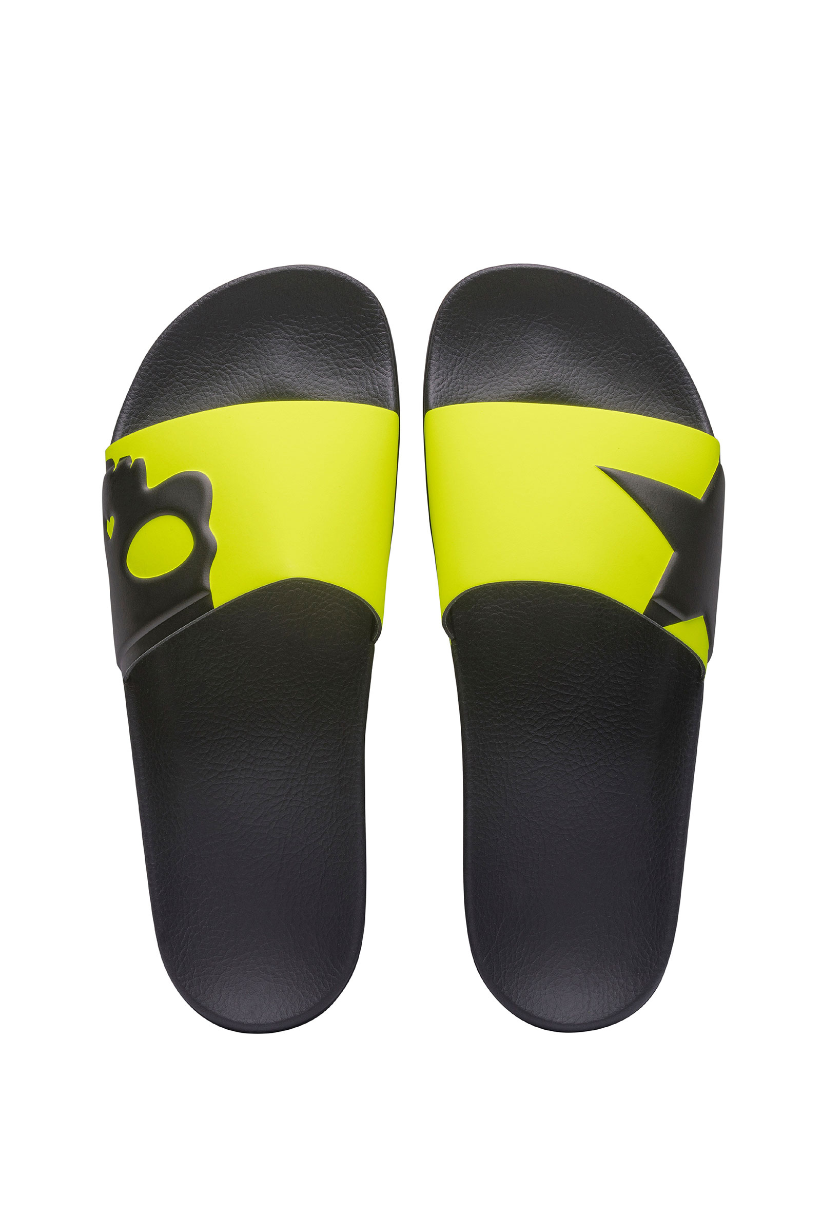 CYBER SLIPPERS - FLUO YELLOW - Hydrogen - Luxury Sportwear