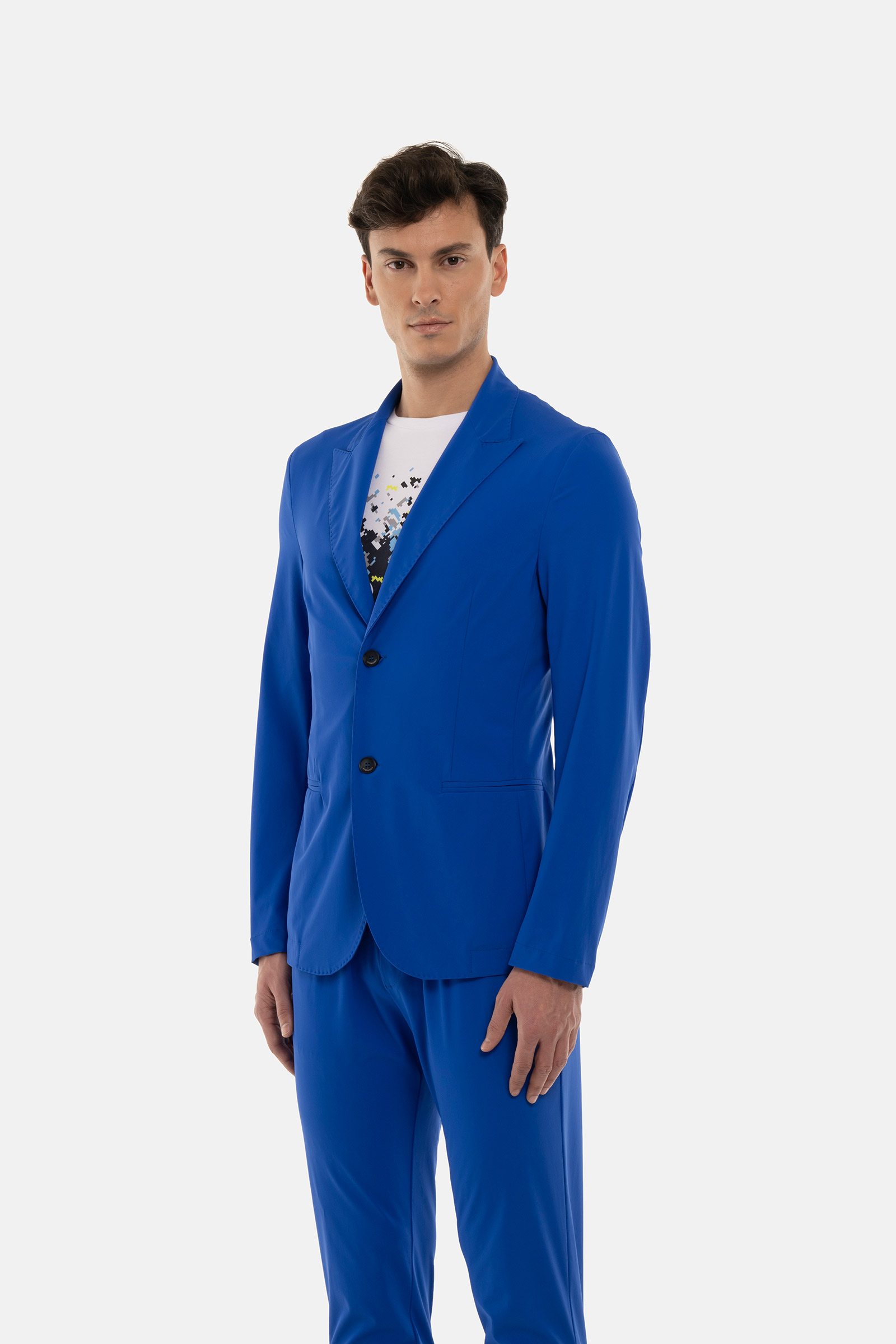 FUTURE LAB CLASSIC JACKET - BLUE - Hydrogen - Luxury Sportwear