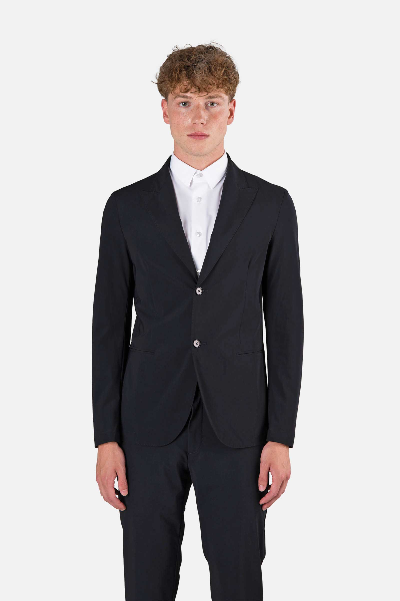 FUTURE LAB PEAK LAPEL JACKET - Apparel - Hydrogen - Luxury Sportwear