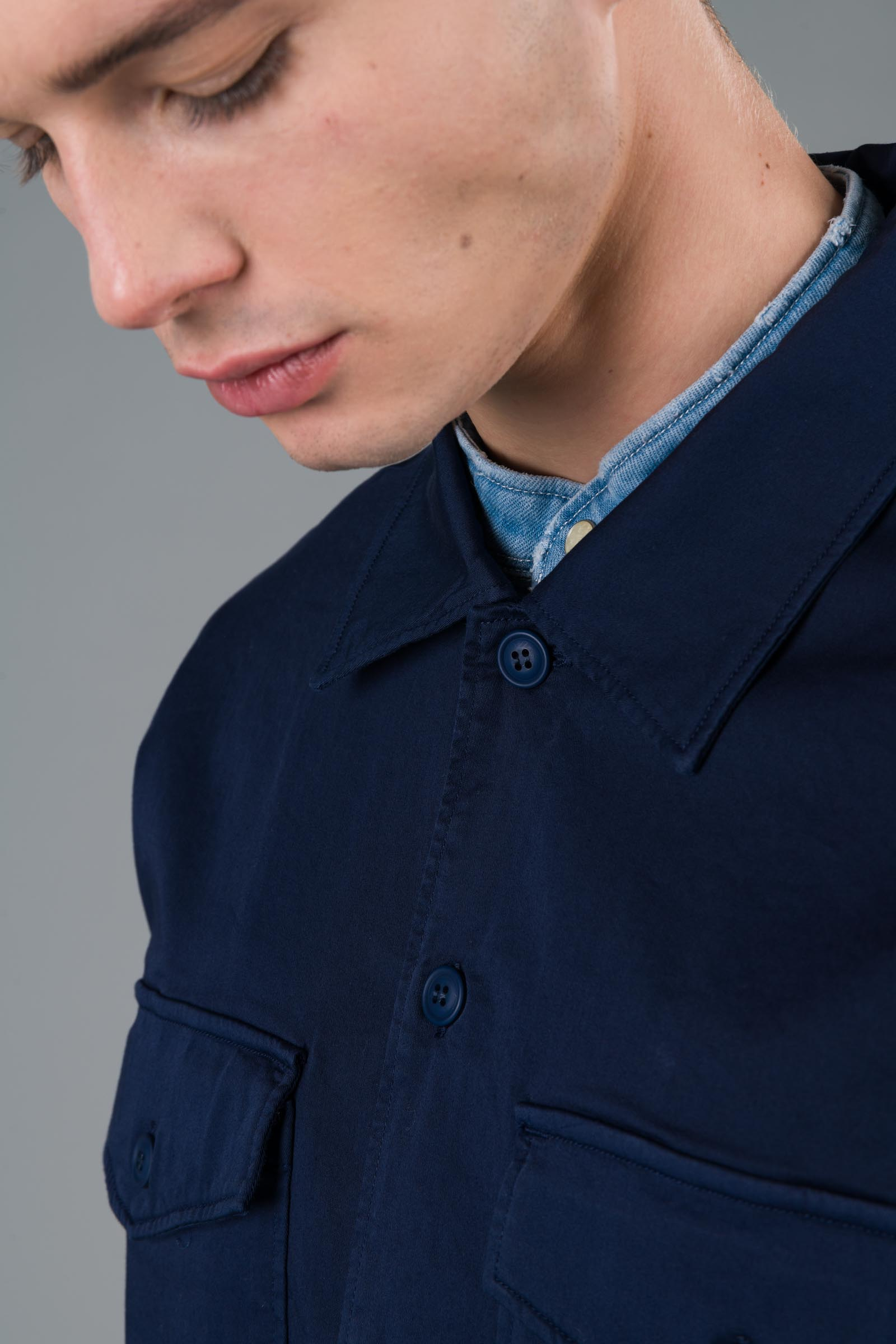 JACKET - BLUE NAVY - Hydrogen - Luxury Sportwear