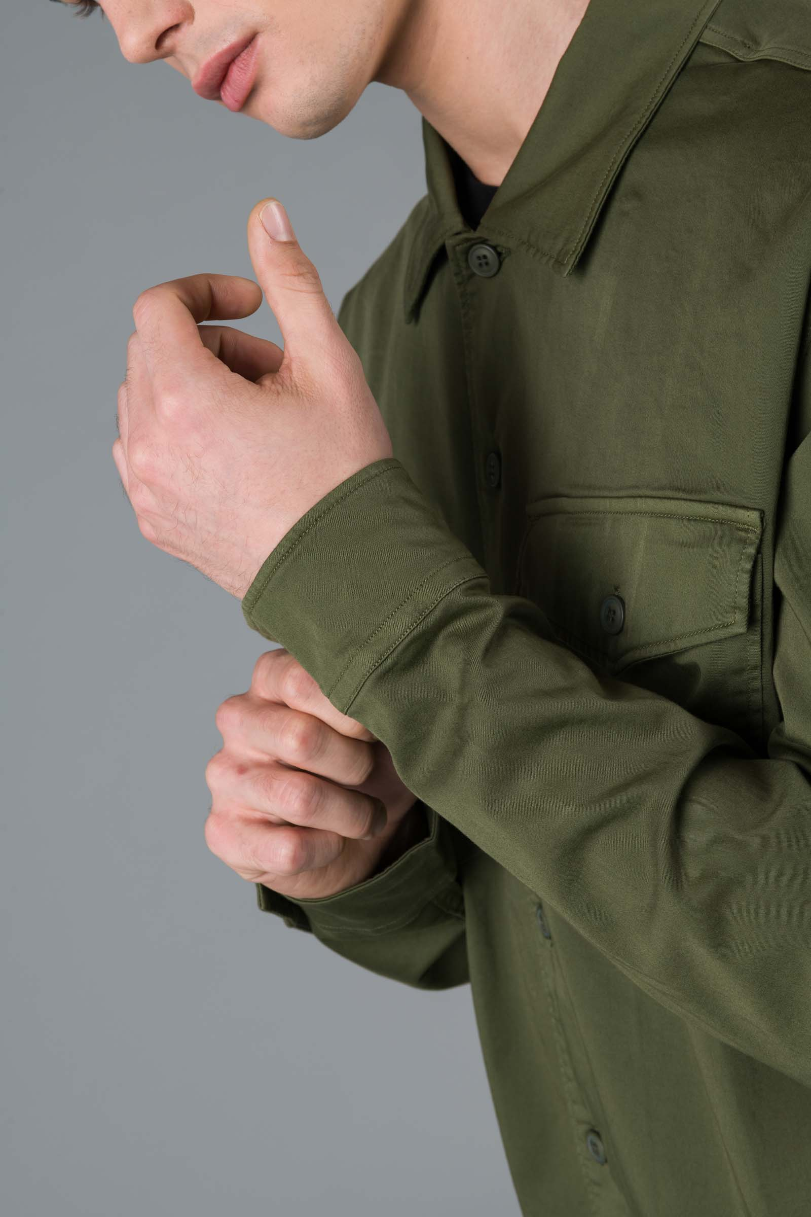 JACKET - MILITARY GREEN - Hydrogen - Luxury Sportwear