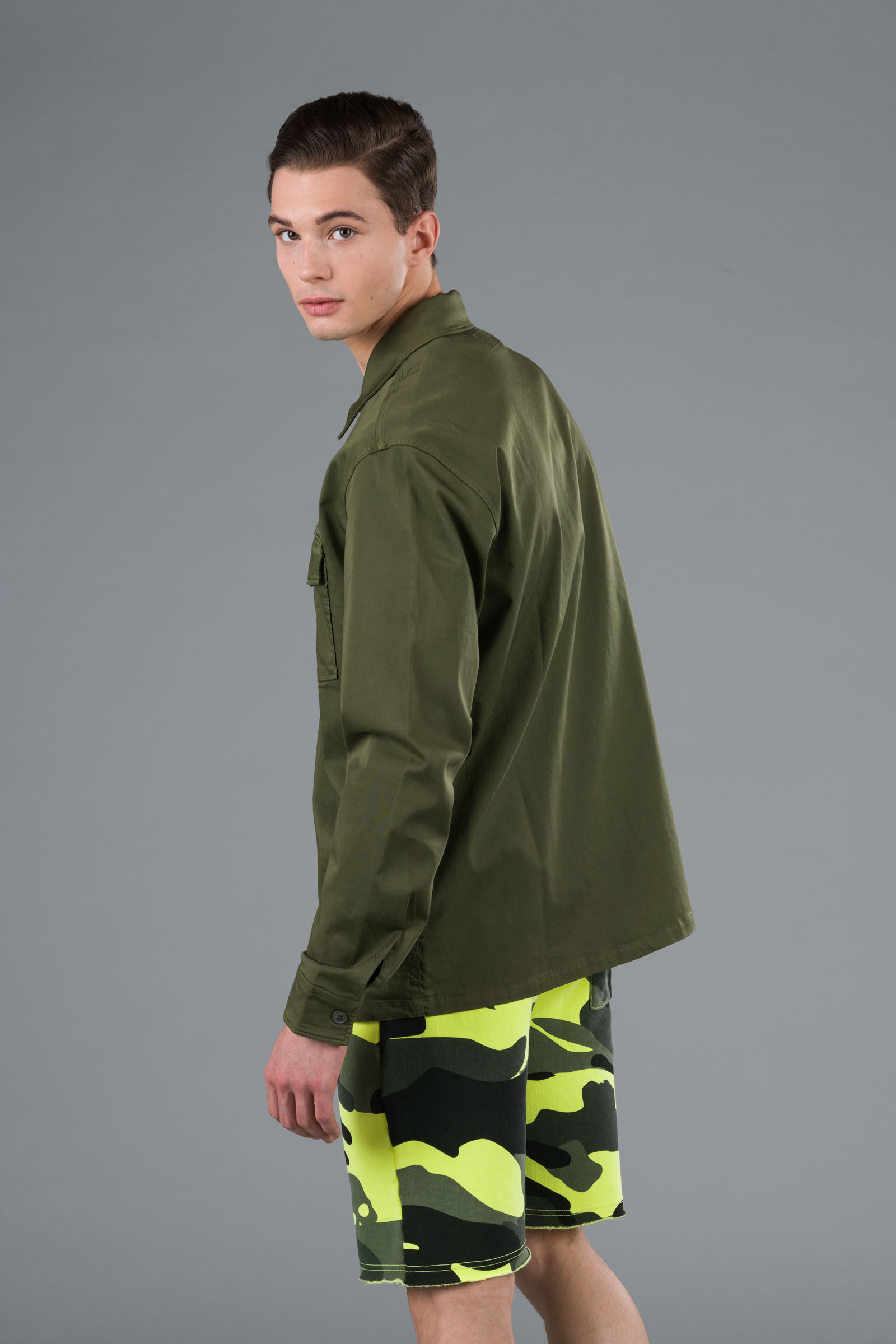 JACKET - MILITARY GREEN - Hydrogen - Luxury Sportwear