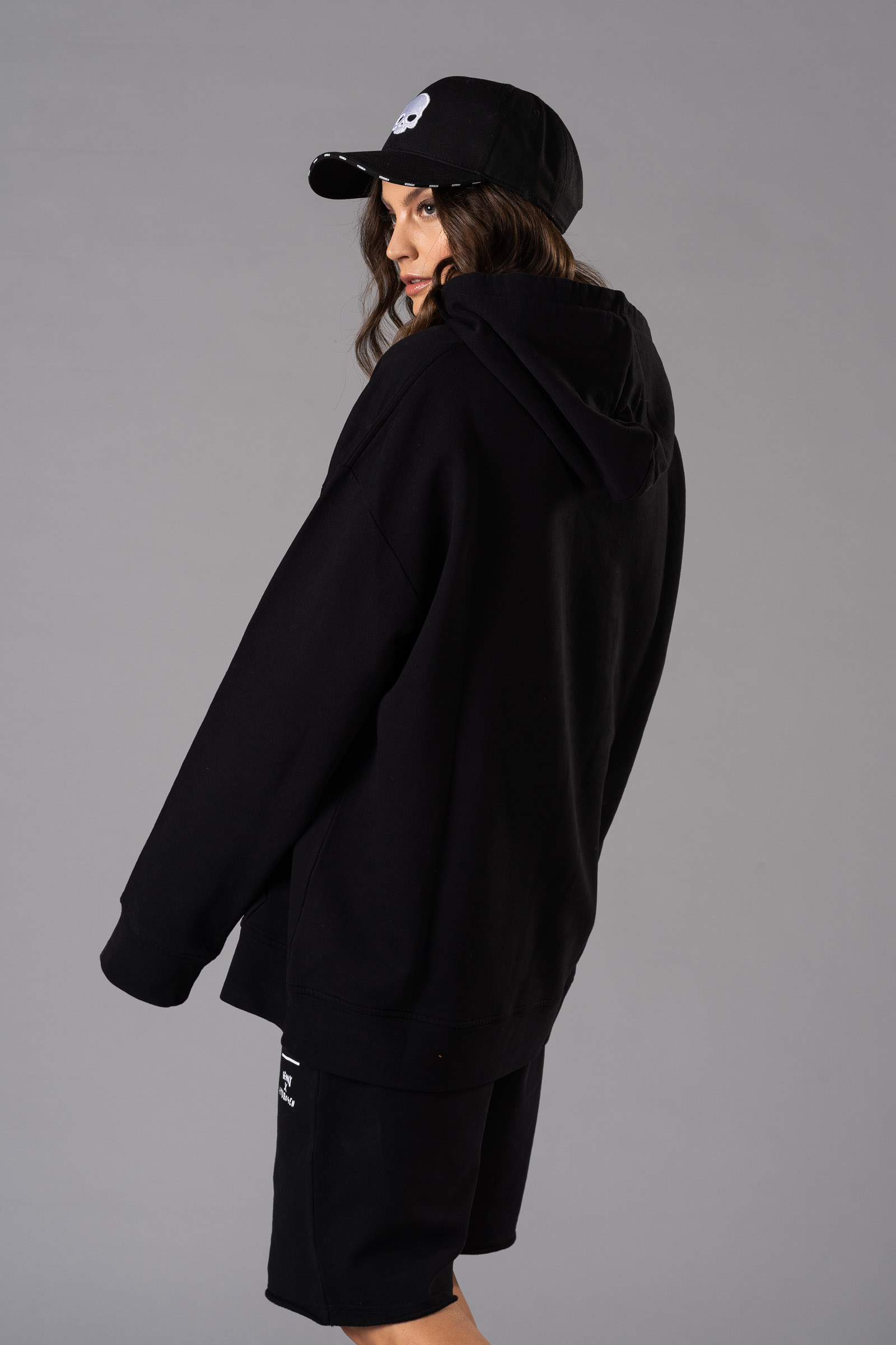 COMICS BENNY HOODIE - BLACK - Hydrogen - Luxury Sportwear