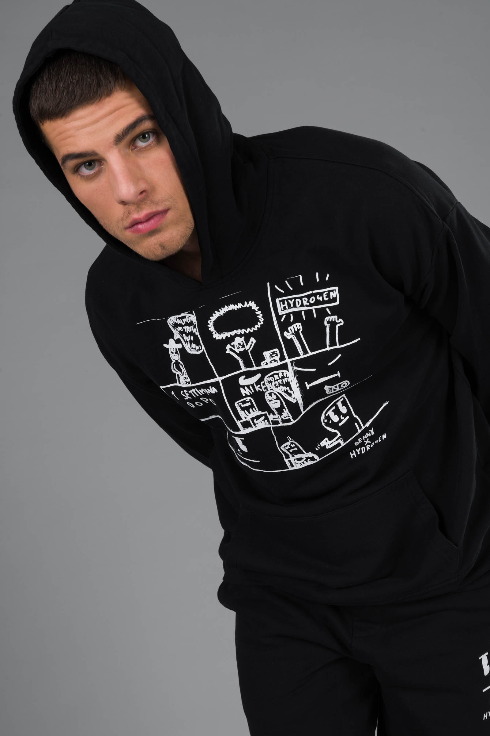 COMICS BENNY HOODIE - Apparel - Hydrogen - Luxury Sportwear