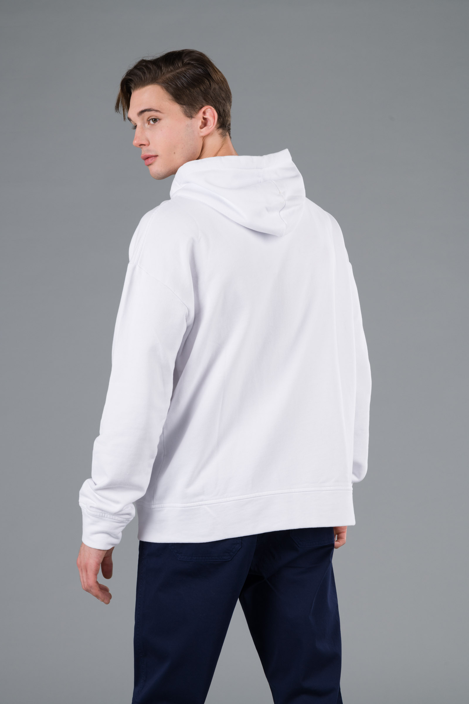 BENNY FZ HOODIE - WHITE - Hydrogen - Luxury Sportwear