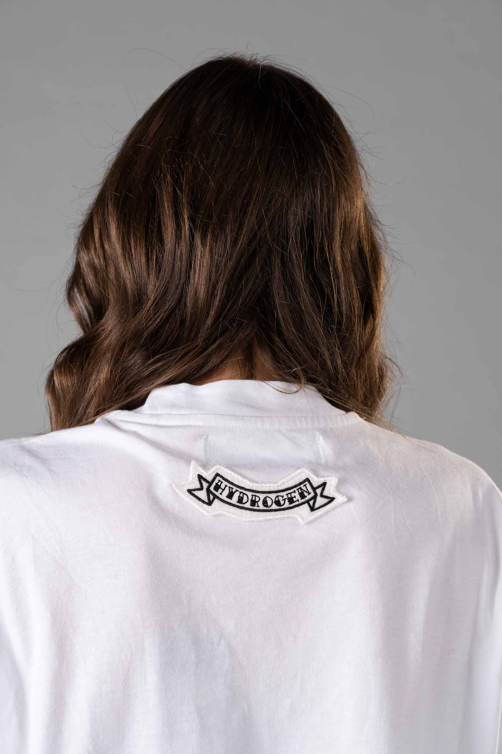 CUSTOM TATTOO TEE - WHITE - Hydrogen - Luxury Sportwear
