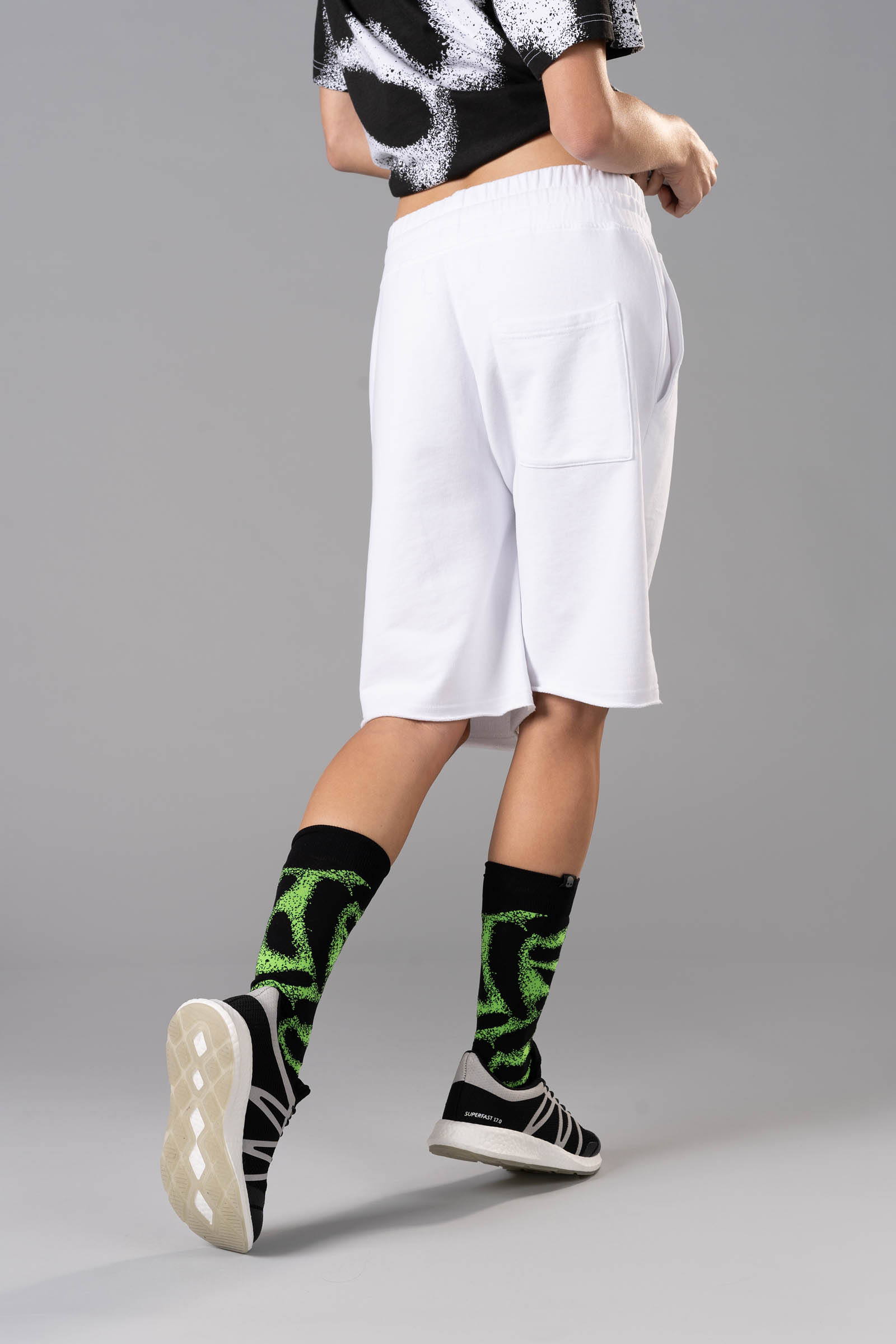 BENNY SHORTS - WHITE - Hydrogen - Luxury Sportwear