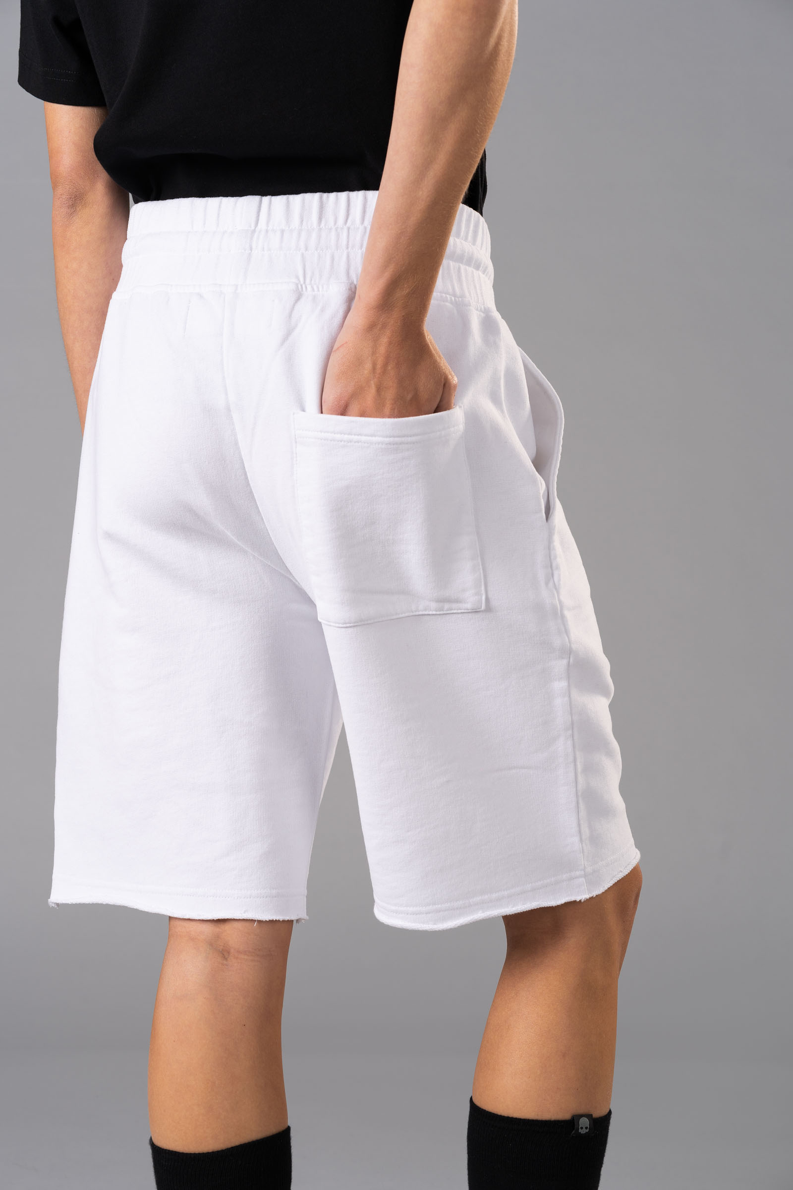 SKULL SHORTS - WHITE - Hydrogen - Luxury Sportwear