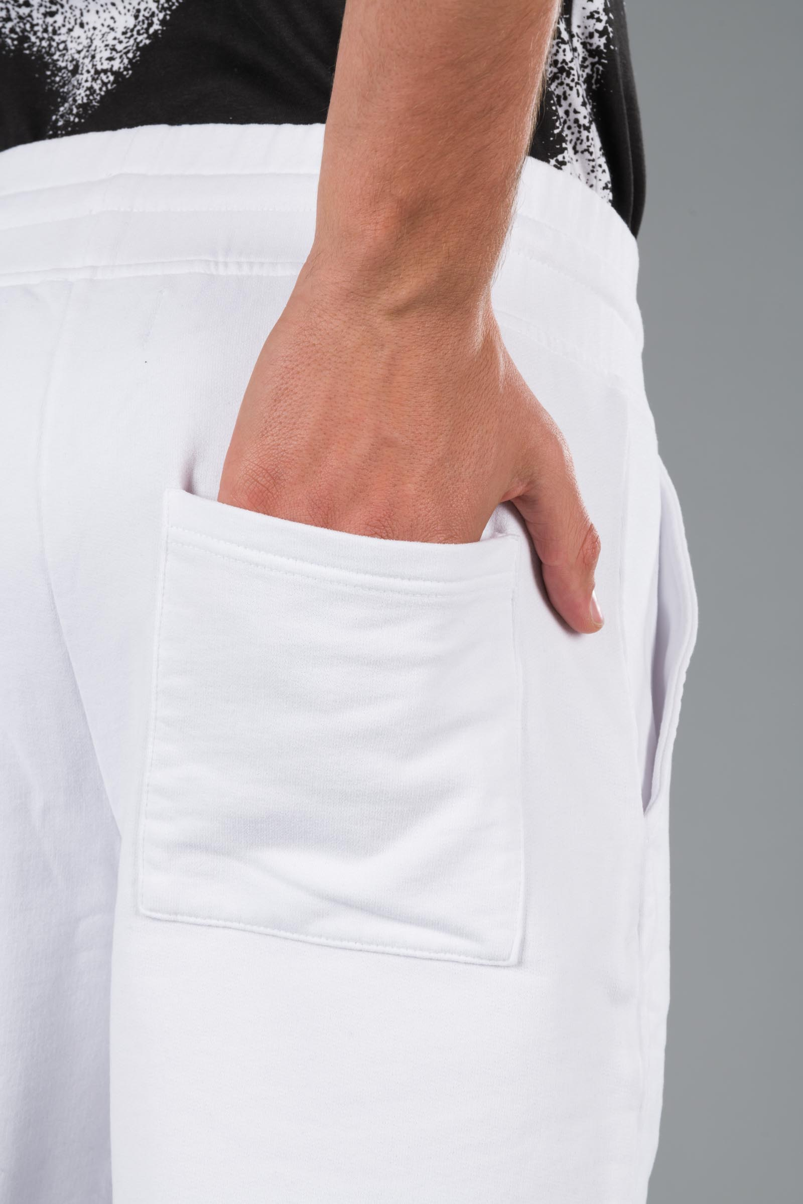 SKULL SHORTS - WHITE - Hydrogen - Luxury Sportwear