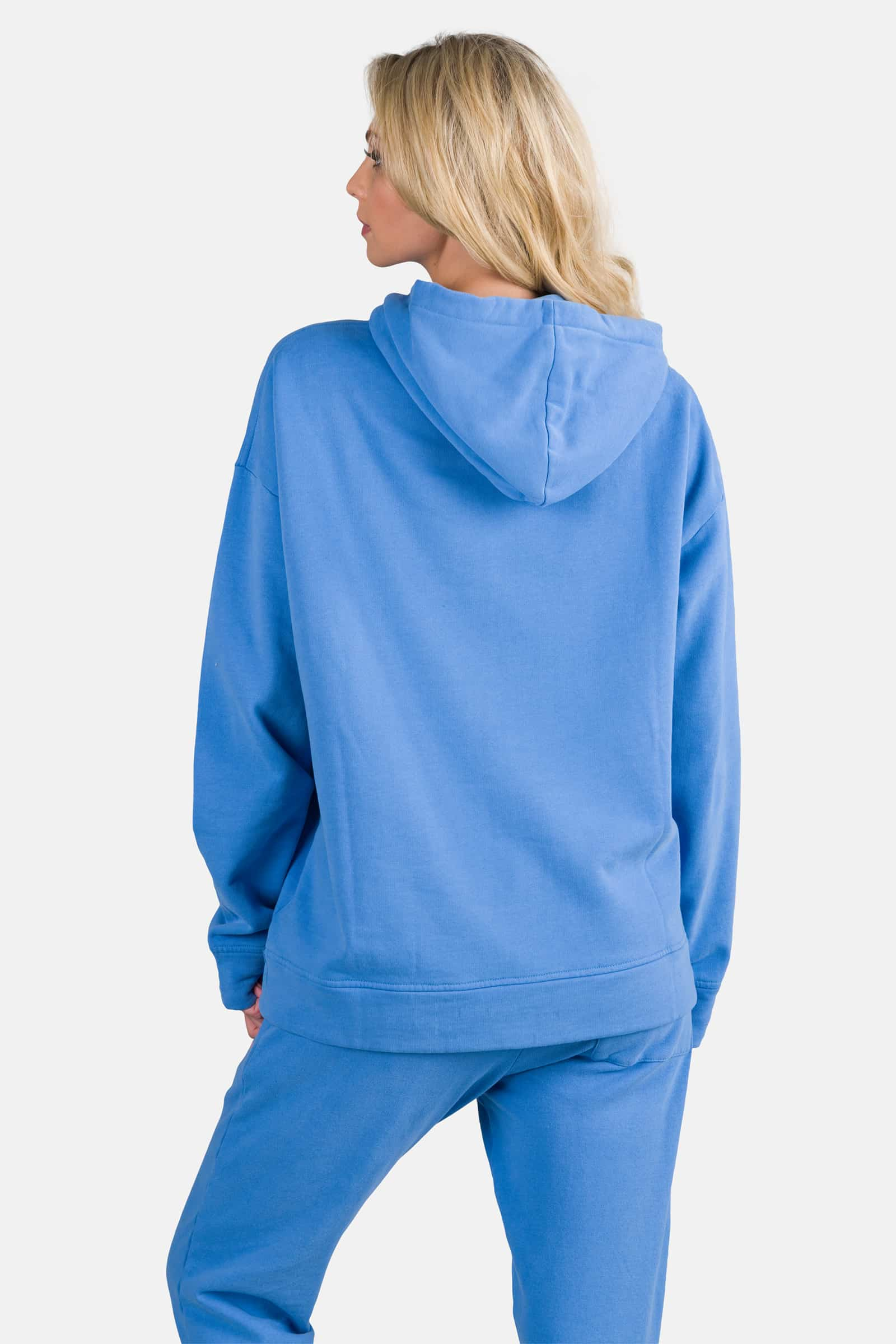 SKULL HOODIE - SKY BLUE - Hydrogen - Luxury Sportwear