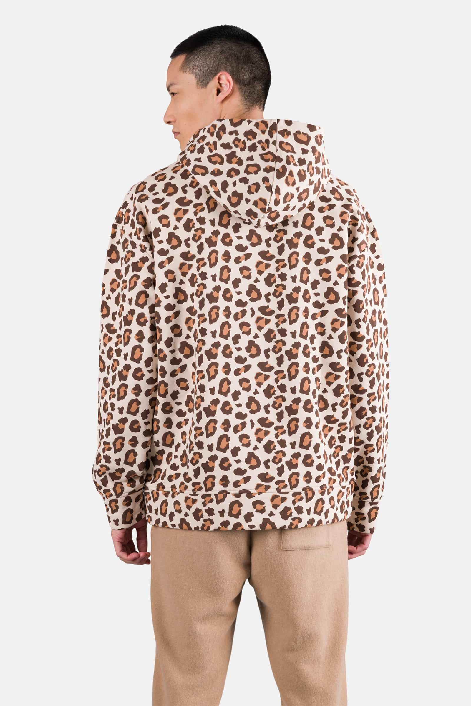 PRINTED FZ HOODIE - JAGUAR - Hydrogen - Luxury Sportwear