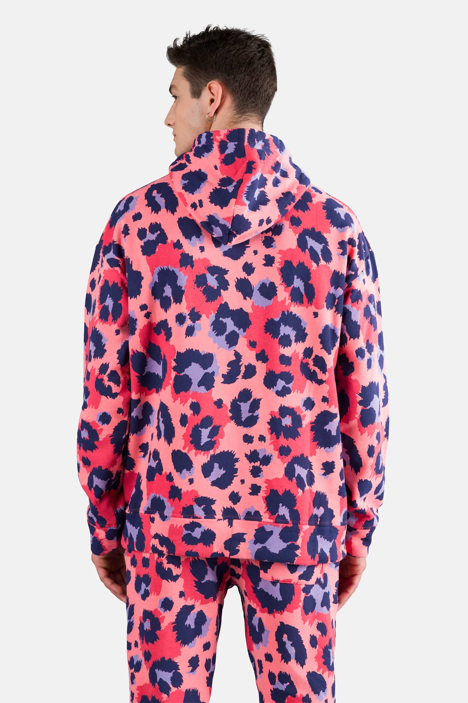 FELPA STAMPATA CON CAPPUCCIO - CORAL FLOWERS - Abbigliamento sportivo | Hydrogen