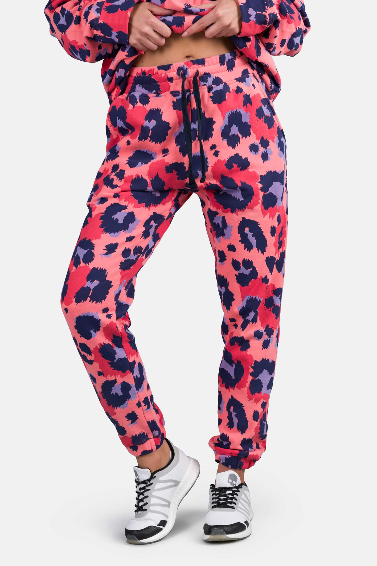 PRINTED PANTS - CORAL FLOWERS - Hydrogen - Luxury Sportwear