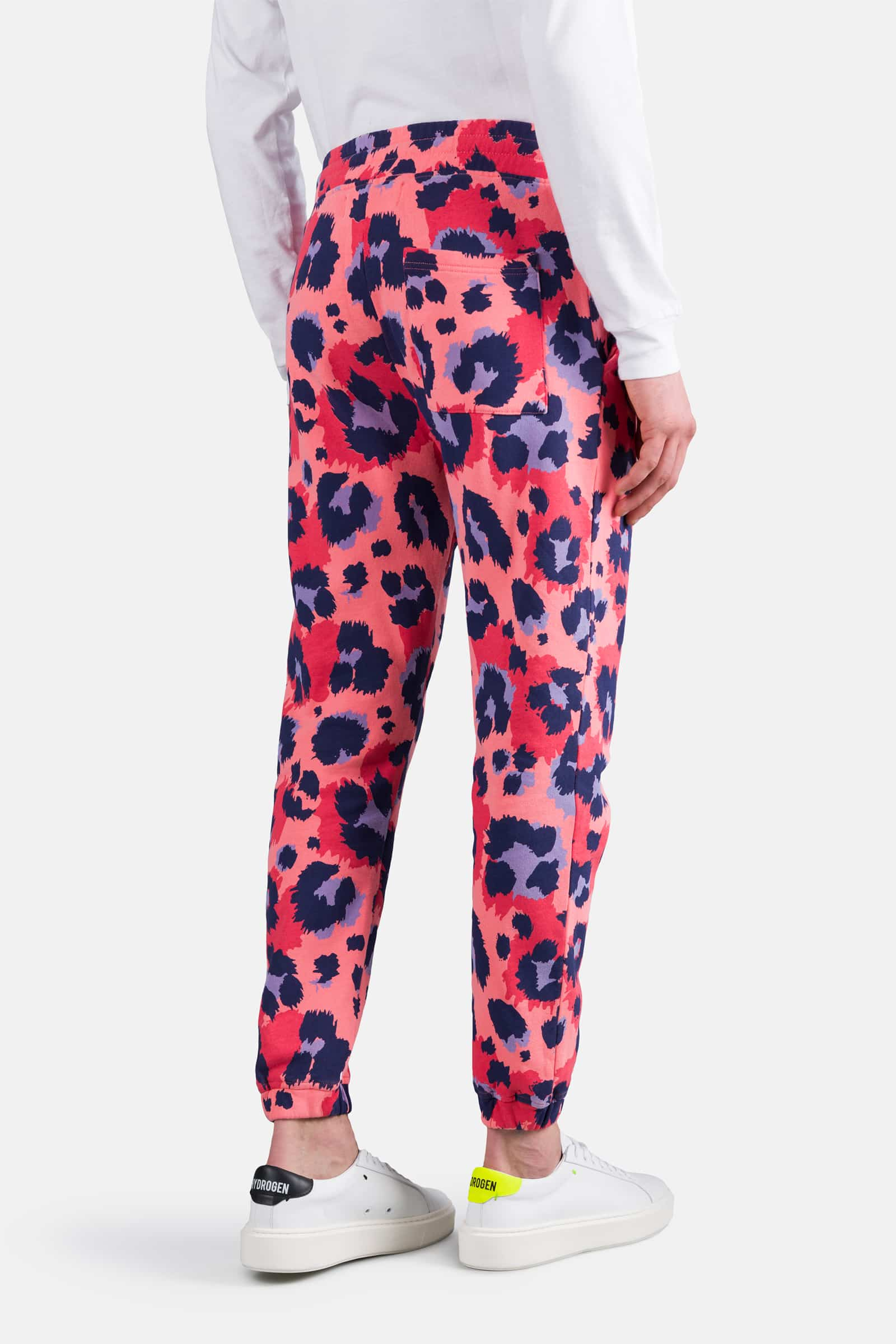 PRINTED PANTS - CORAL FLOWERS - Hydrogen - Luxury Sportwear