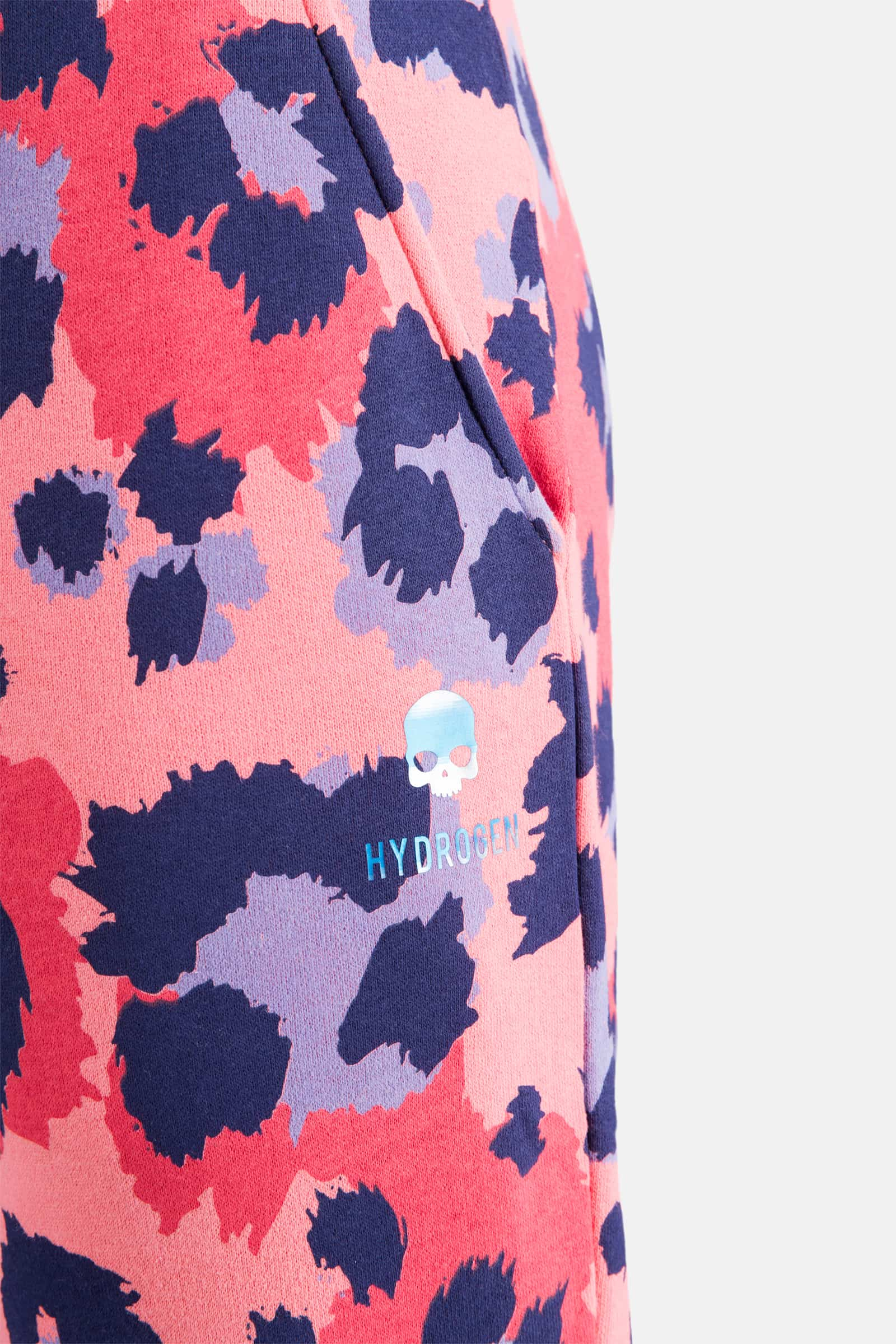 PRINTED PANTS - CORAL FLOWERS - Hydrogen - Luxury Sportwear
