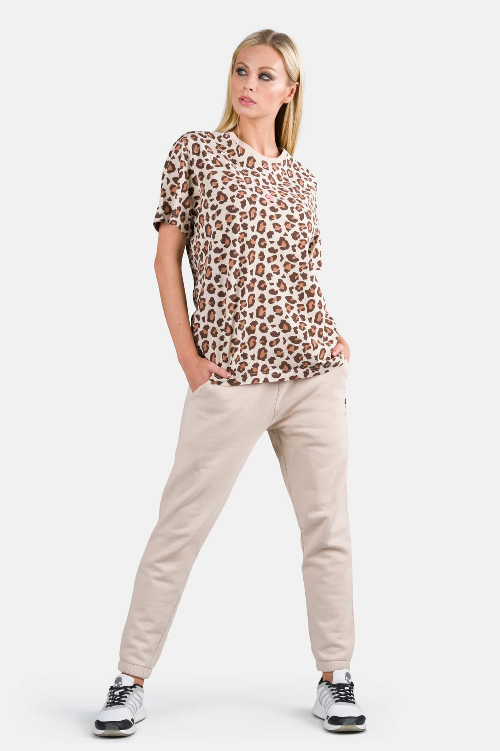 PRINTED SKULL TEE - JAGUAR - Hydrogen - Luxury Sportwear