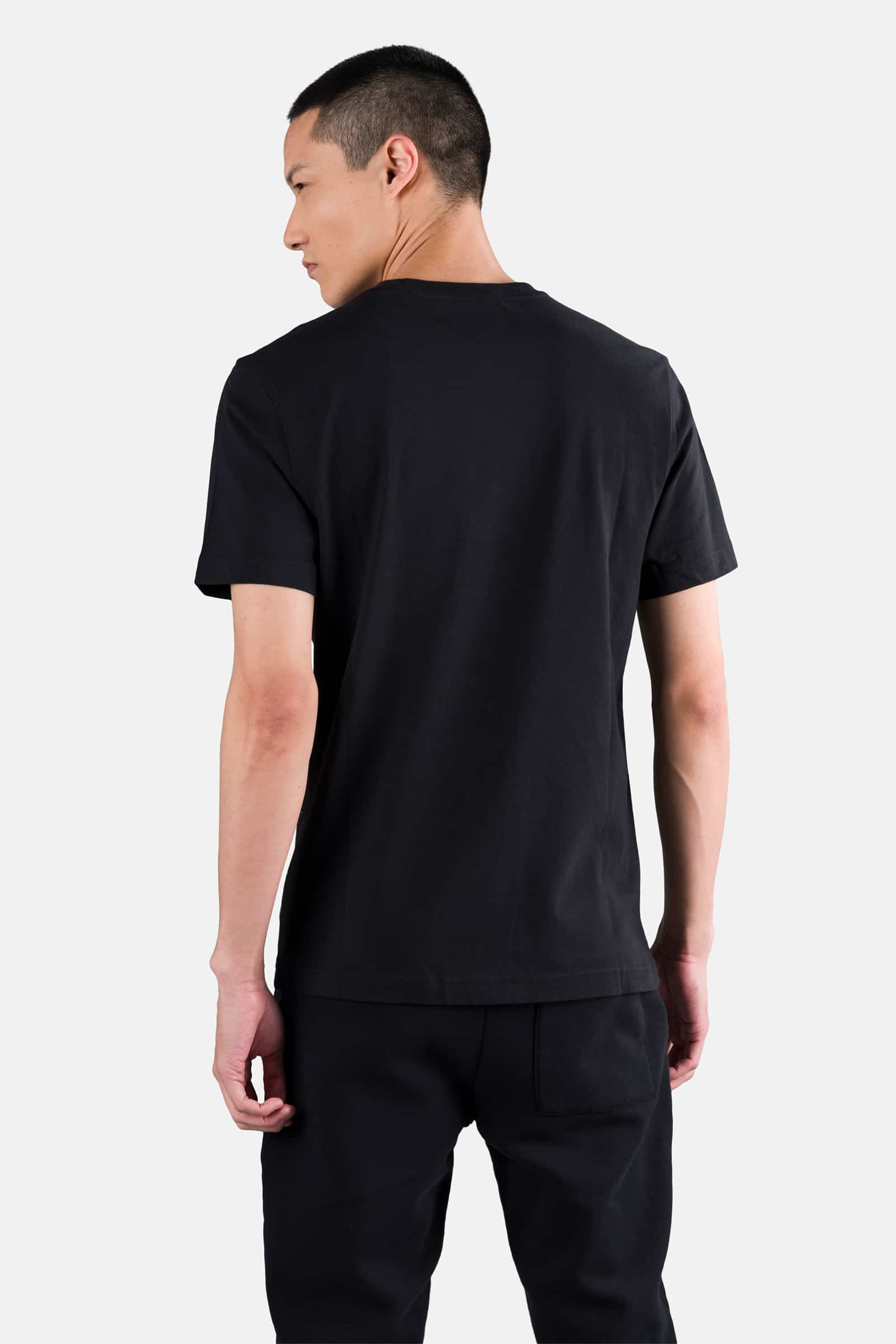 PRINTED SKULL TEE - BLACK PAINT - Hydrogen - Luxury Sportwear