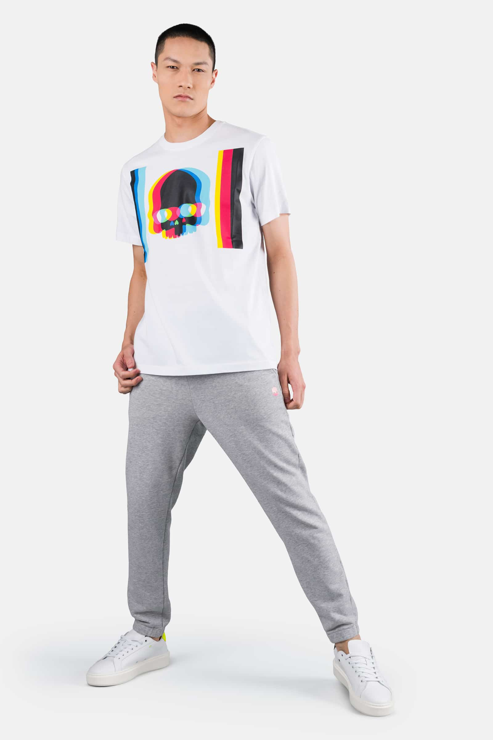 SKULL TEE - WHITE - Hydrogen - Luxury Sportwear