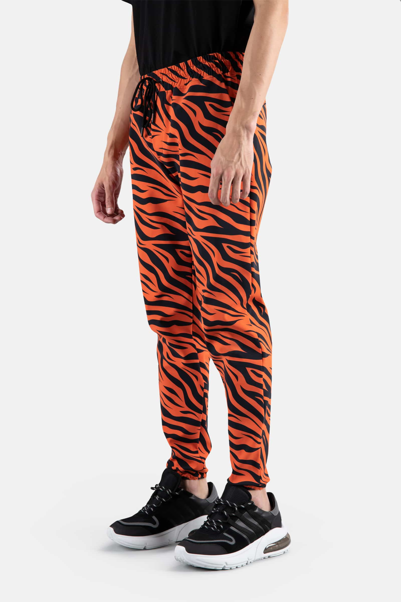 TRACKSUIT PANTS - ORANGE TIGER - Hydrogen - Luxury Sportwear