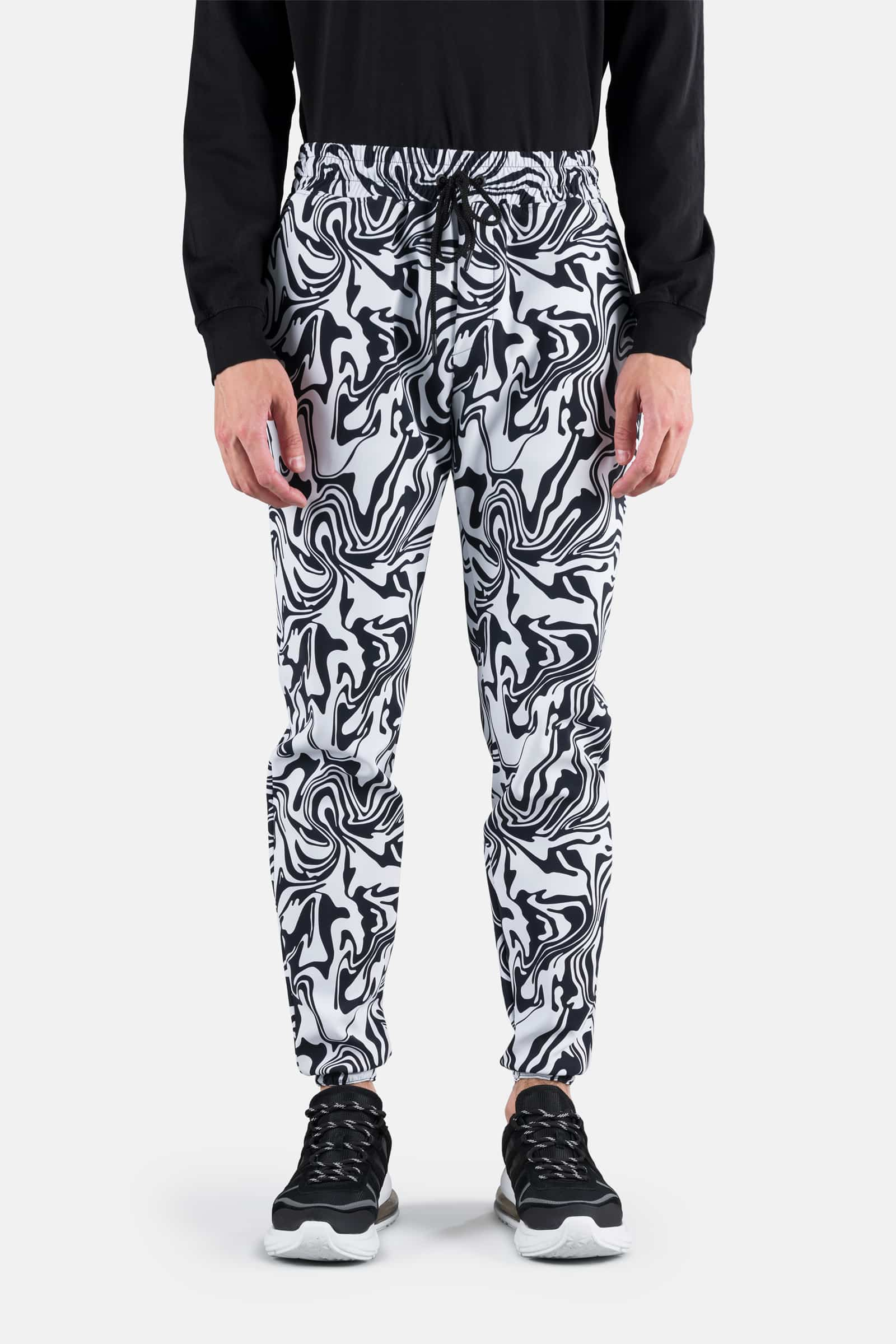 TRACKSUIT PANTS - WHITE CHROME - Hydrogen - Luxury Sportwear
