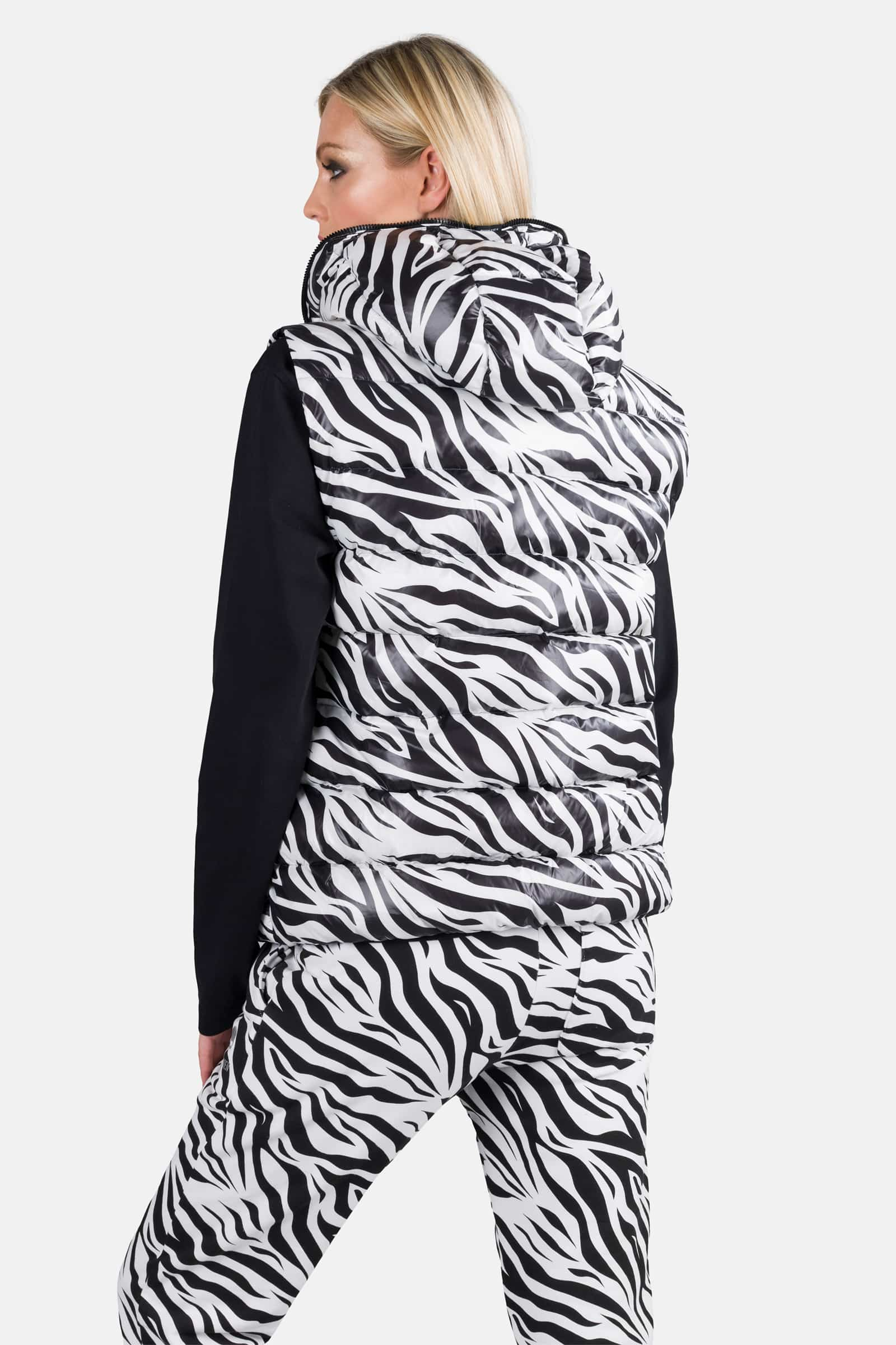 ZEBRA VEST - ZEBRA - Hydrogen - Luxury Sportwear