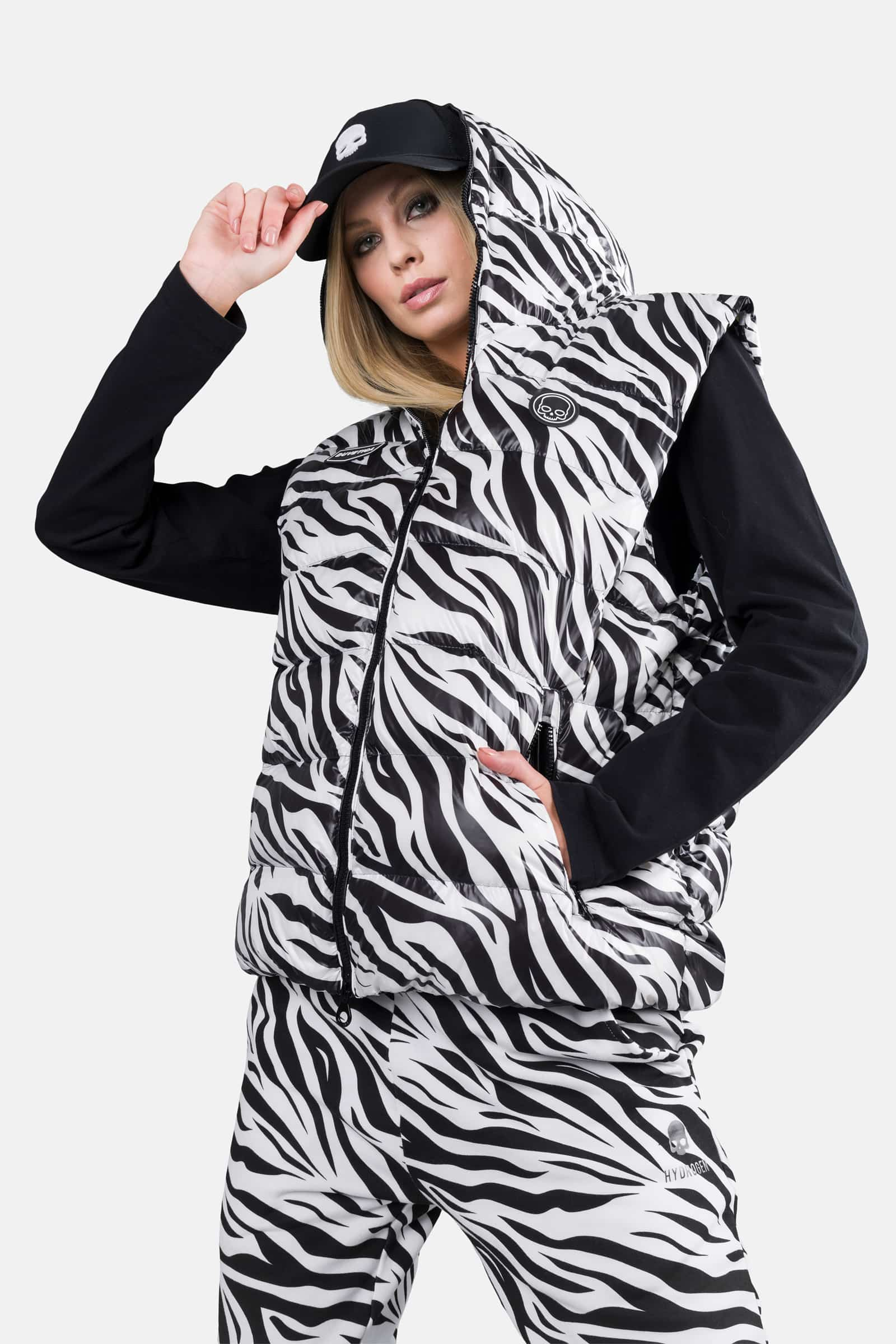 ZEBRA VEST - ZEBRA - Hydrogen - Luxury Sportwear