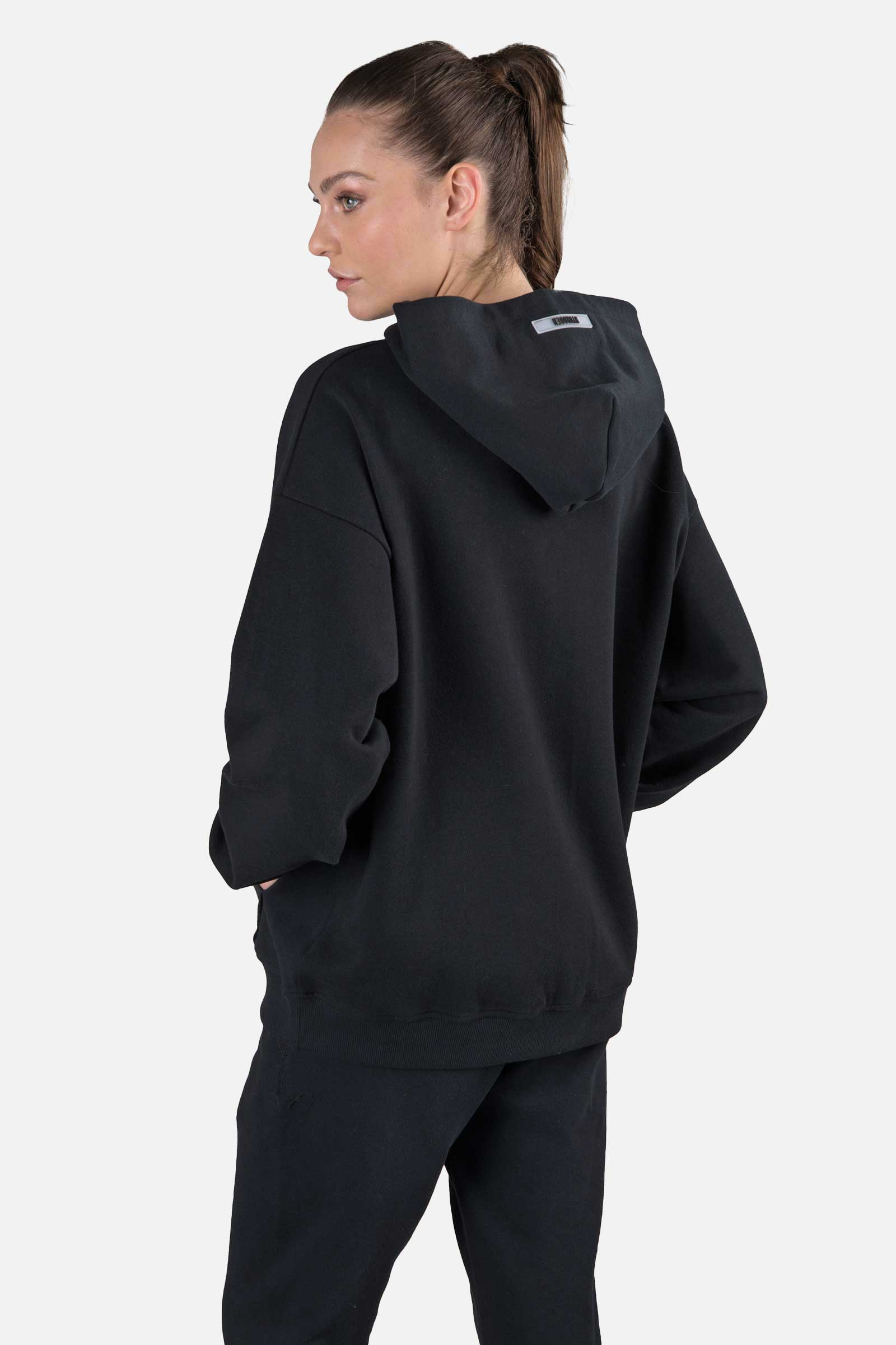 HOODIE - BLACK - Hydrogen - Luxury Sportwear