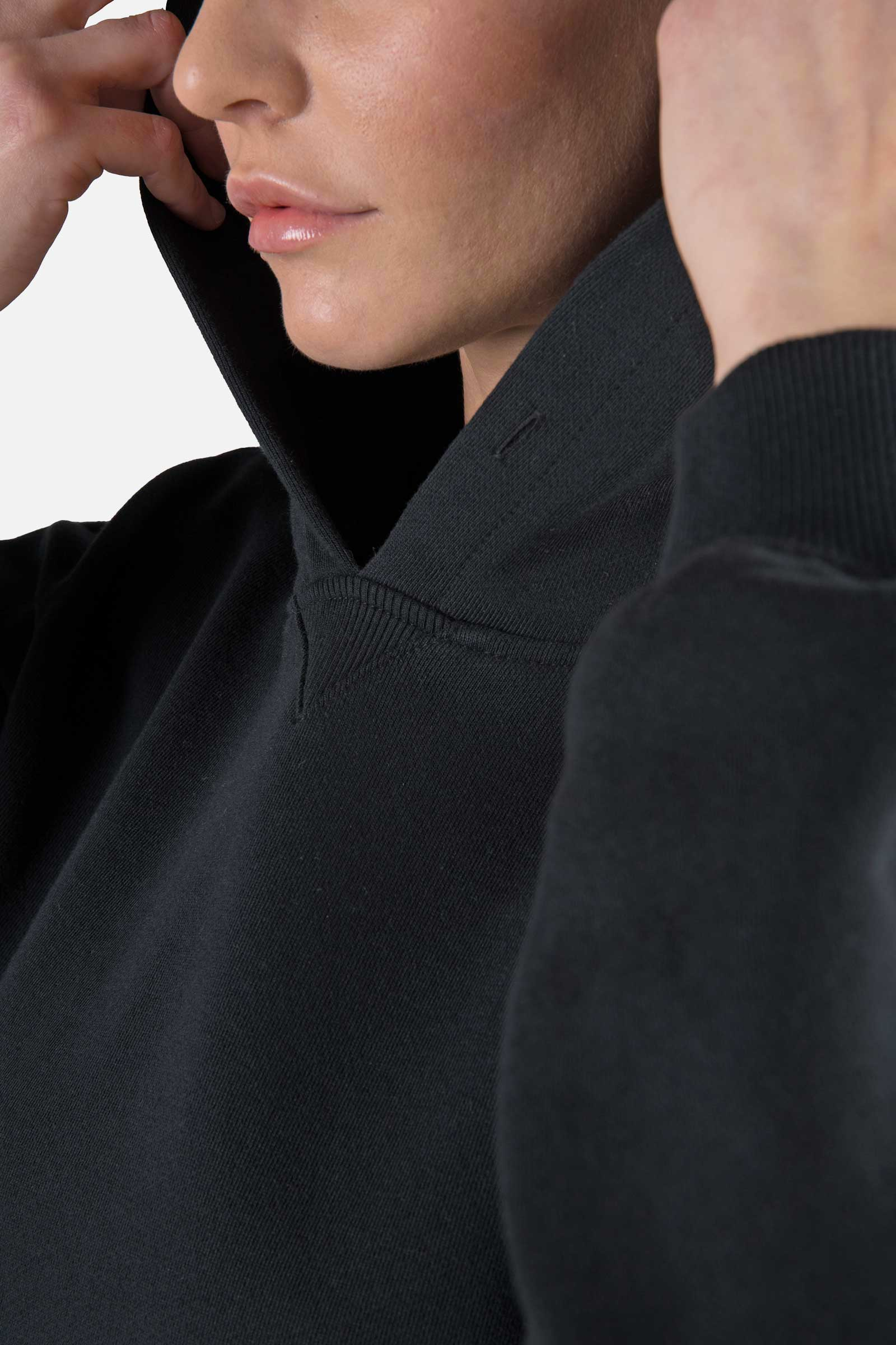 HOODIE - BLACK - Hydrogen - Luxury Sportwear