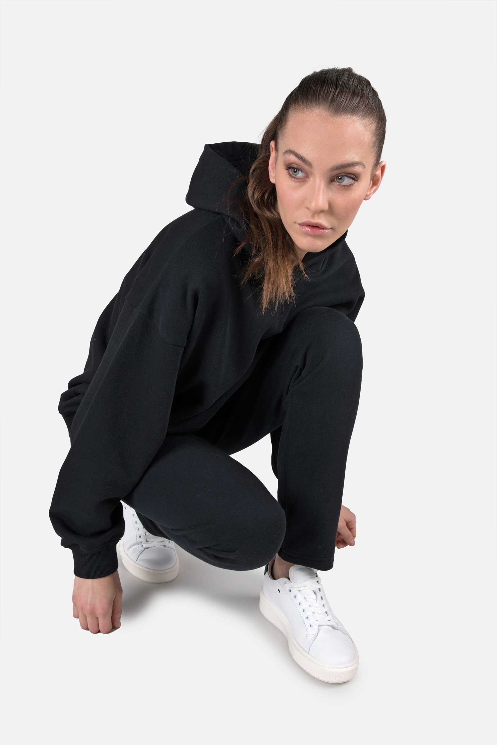 HOODIE - BLACK - Hydrogen - Luxury Sportwear