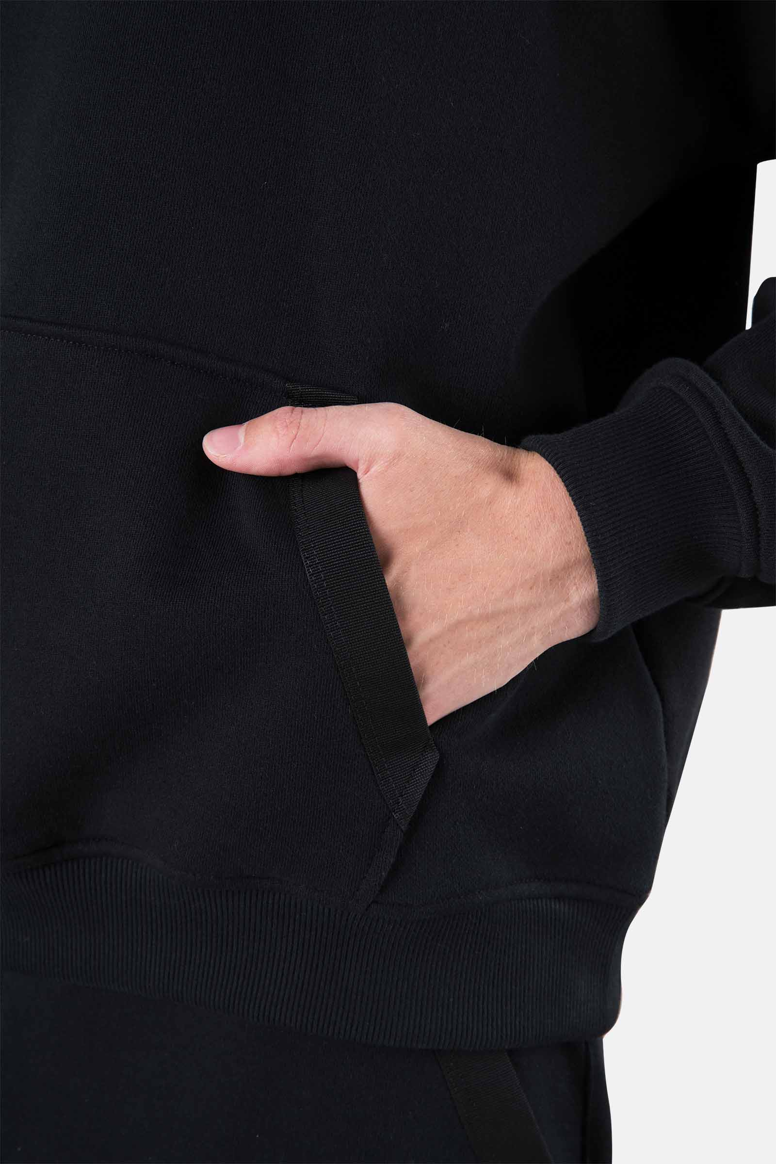 HOODIE - BLACK - Hydrogen - Luxury Sportwear