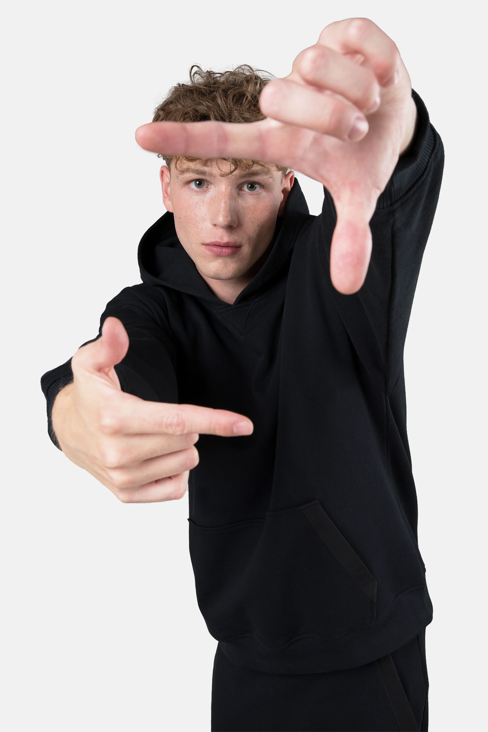 HOODIE - BLACK - Hydrogen - Luxury Sportwear