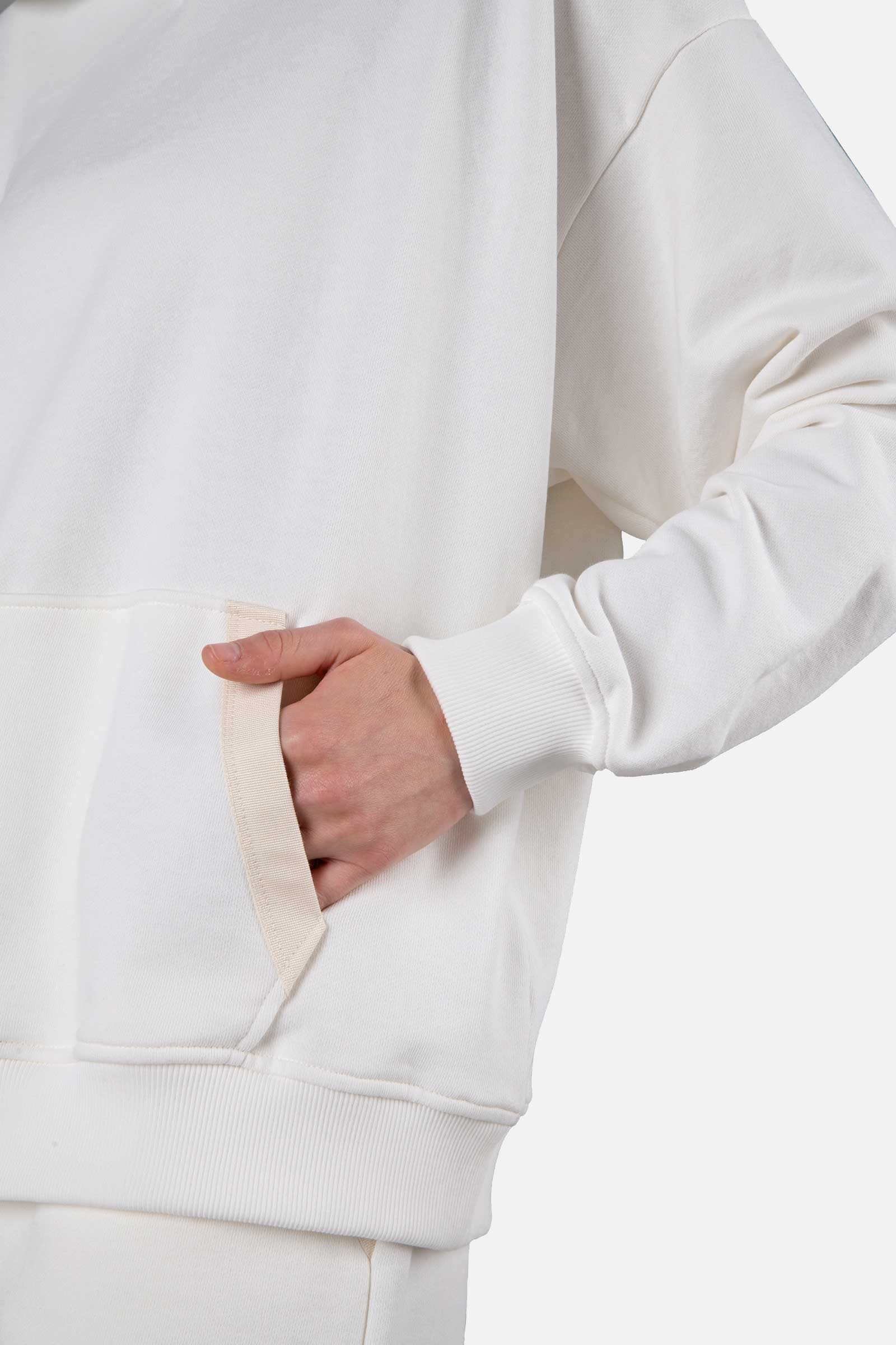 HOODIE - WHITE - Hydrogen - Luxury Sportwear
