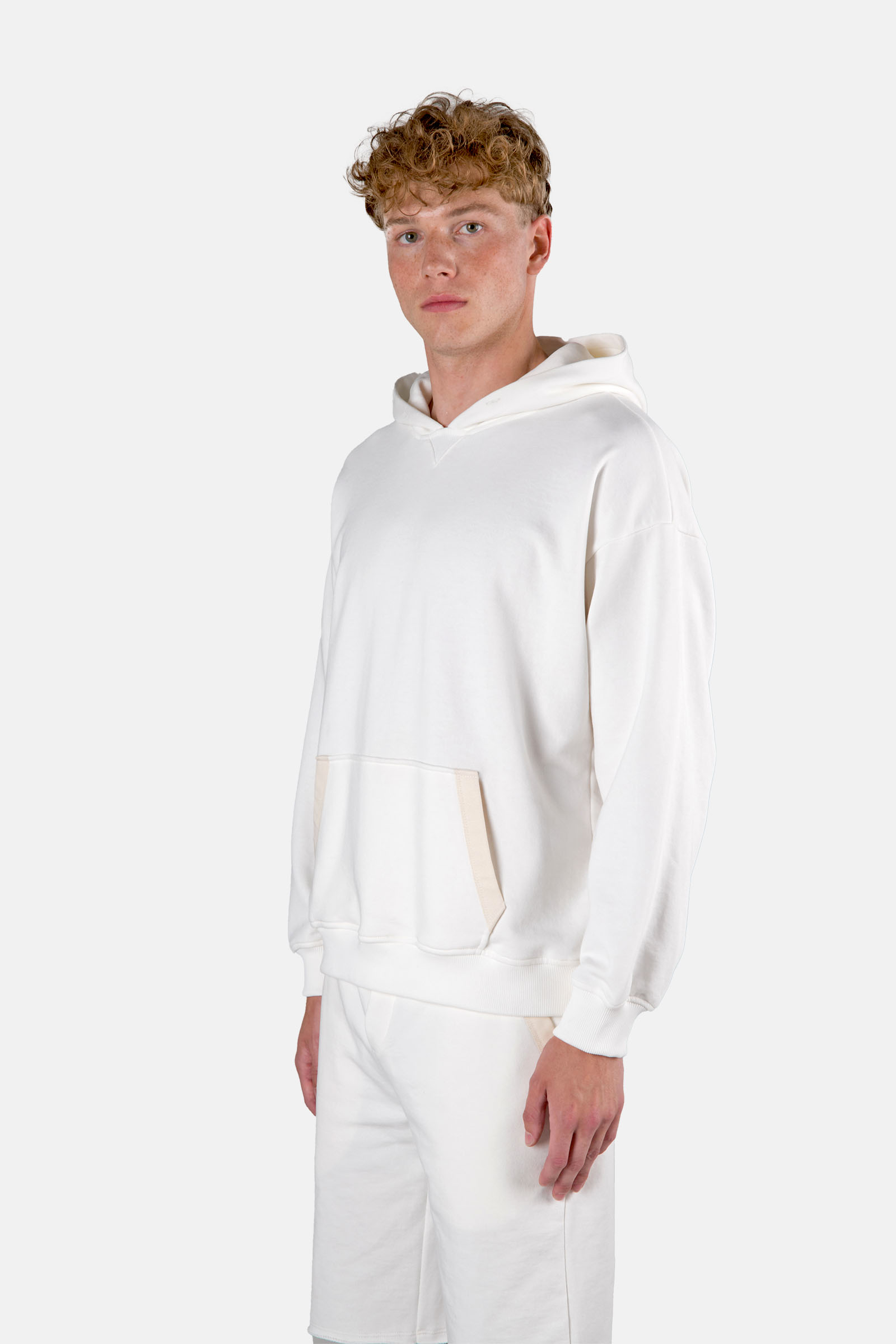 HOODIE - WHITE - Hydrogen - Luxury Sportwear