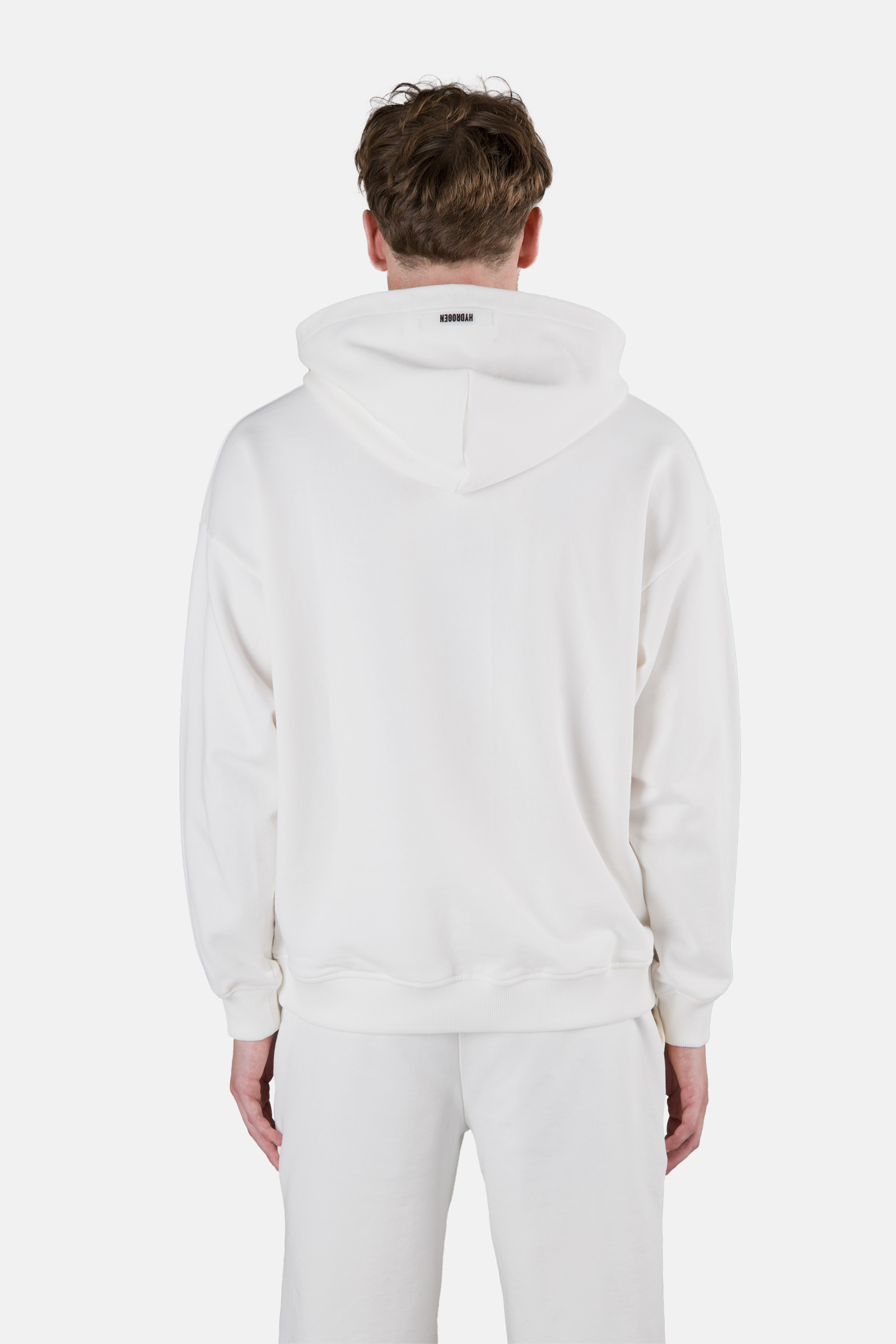 HOODIE - WHITE - Hydrogen - Luxury Sportwear