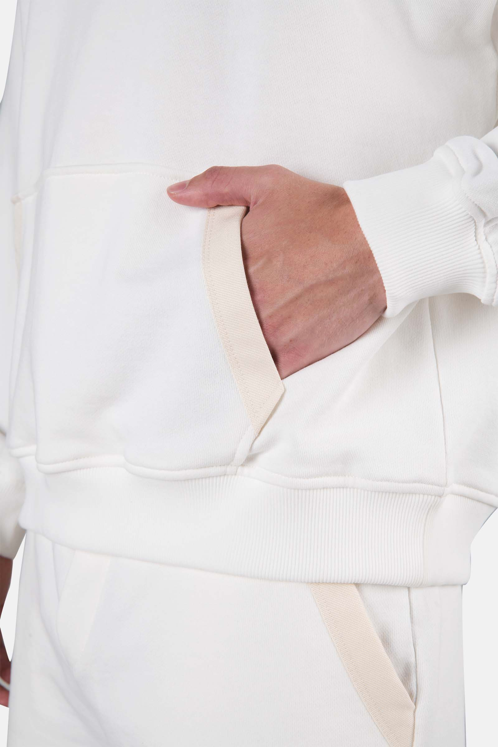 HOODIE - WHITE - Hydrogen - Luxury Sportwear