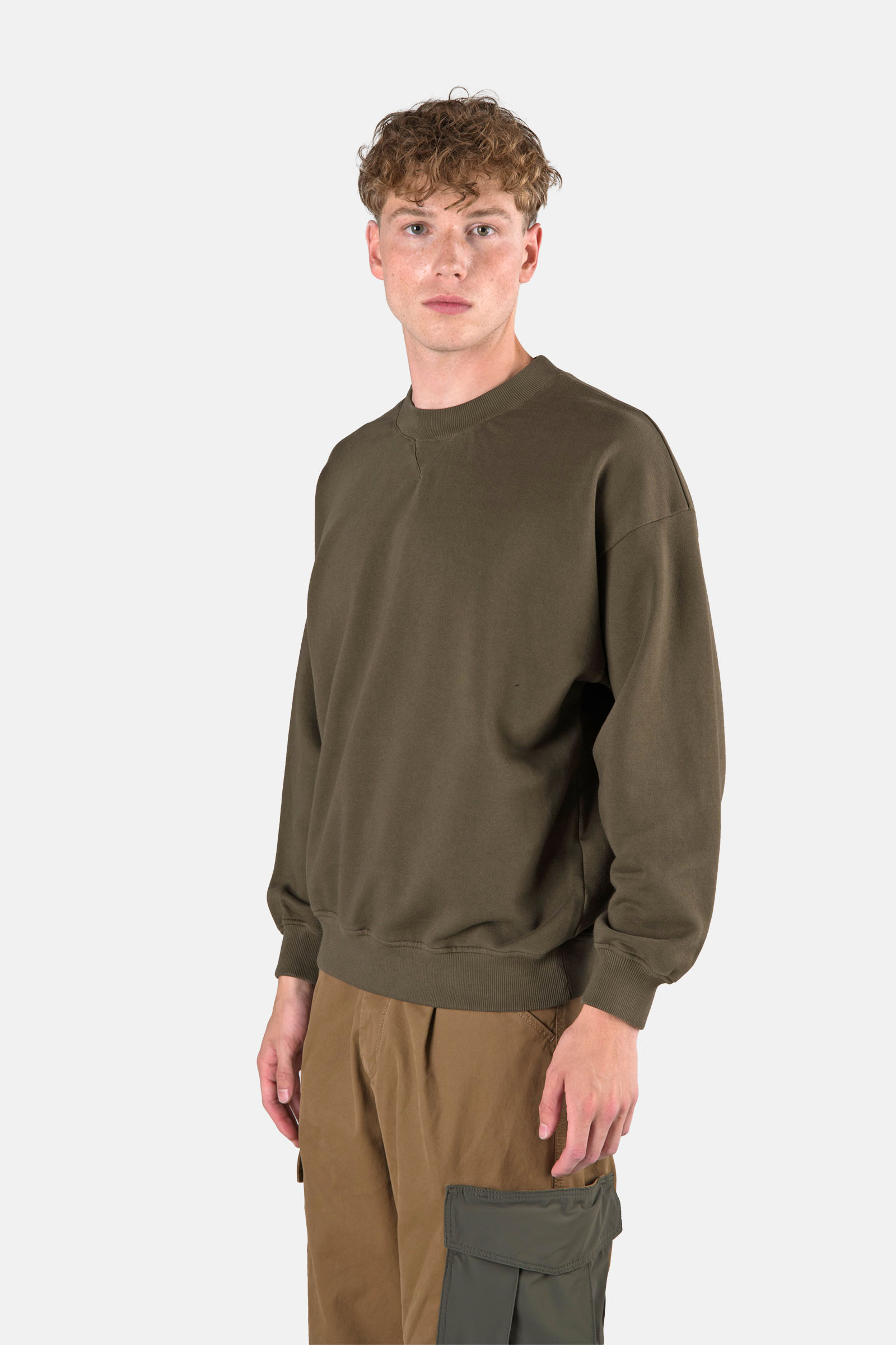 SWEATSHIRT CREWNECK - GREEN - Hydrogen - Luxury Sportwear