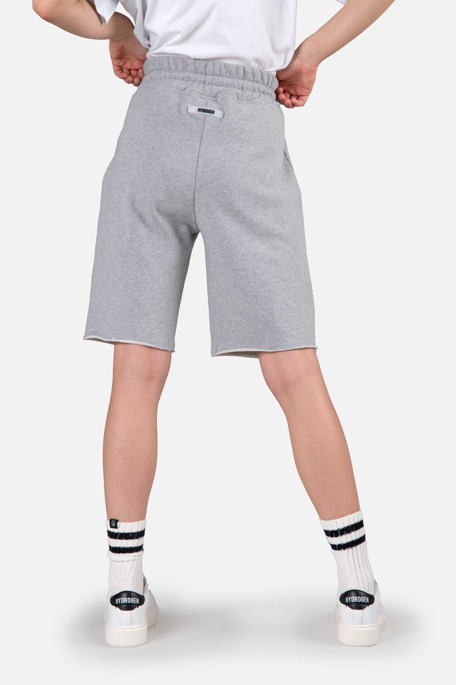 PANTALONCINO IN COTONE - GREY - Abbigliamento sportivo | Hydrogen