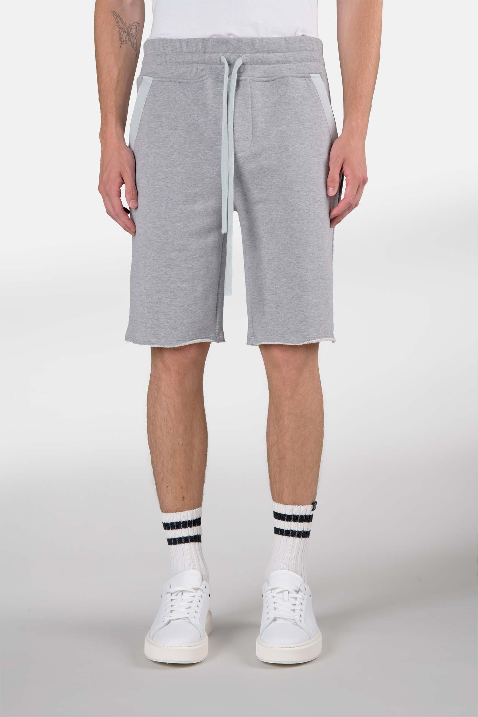 SHORTS - GREY - Hydrogen - Luxury Sportwear