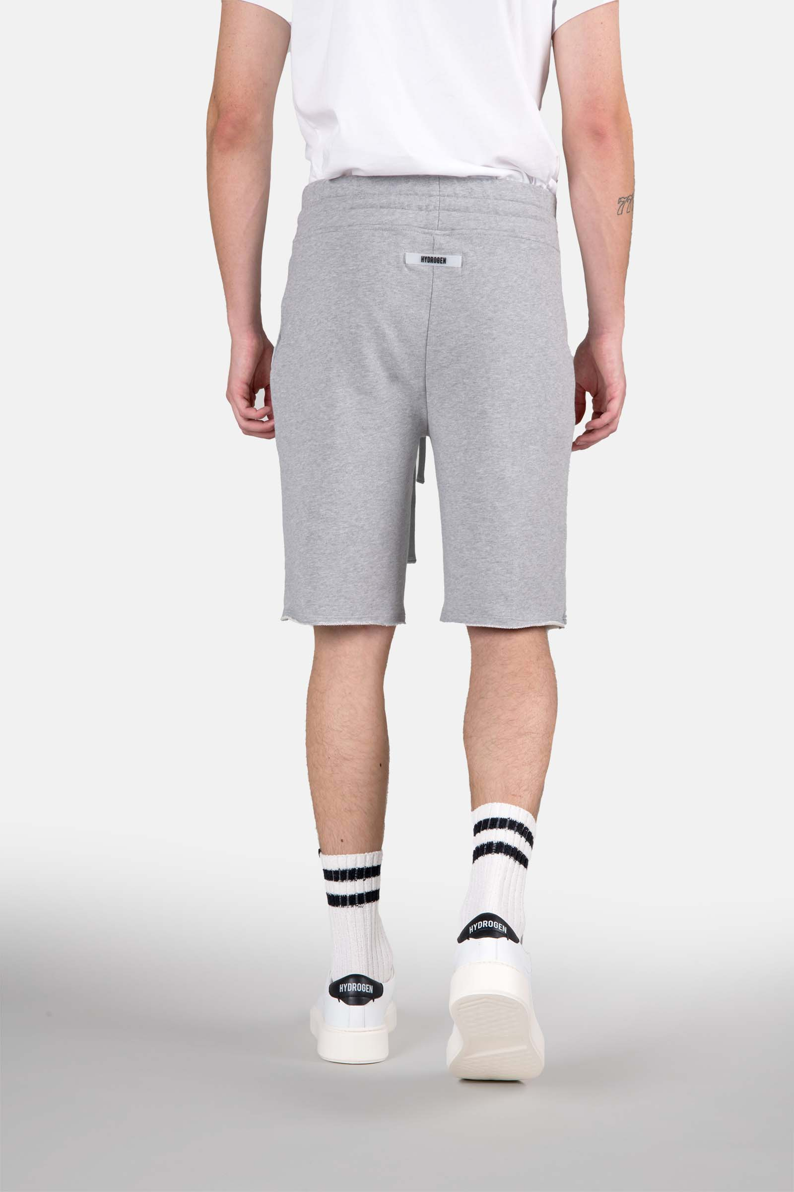 SHORTS - GREY - Hydrogen - Luxury Sportwear