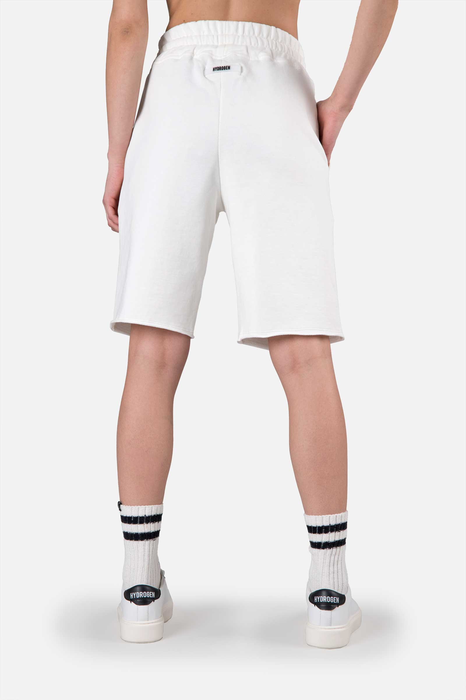 SHORTS - WHITE - Hydrogen - Luxury Sportwear