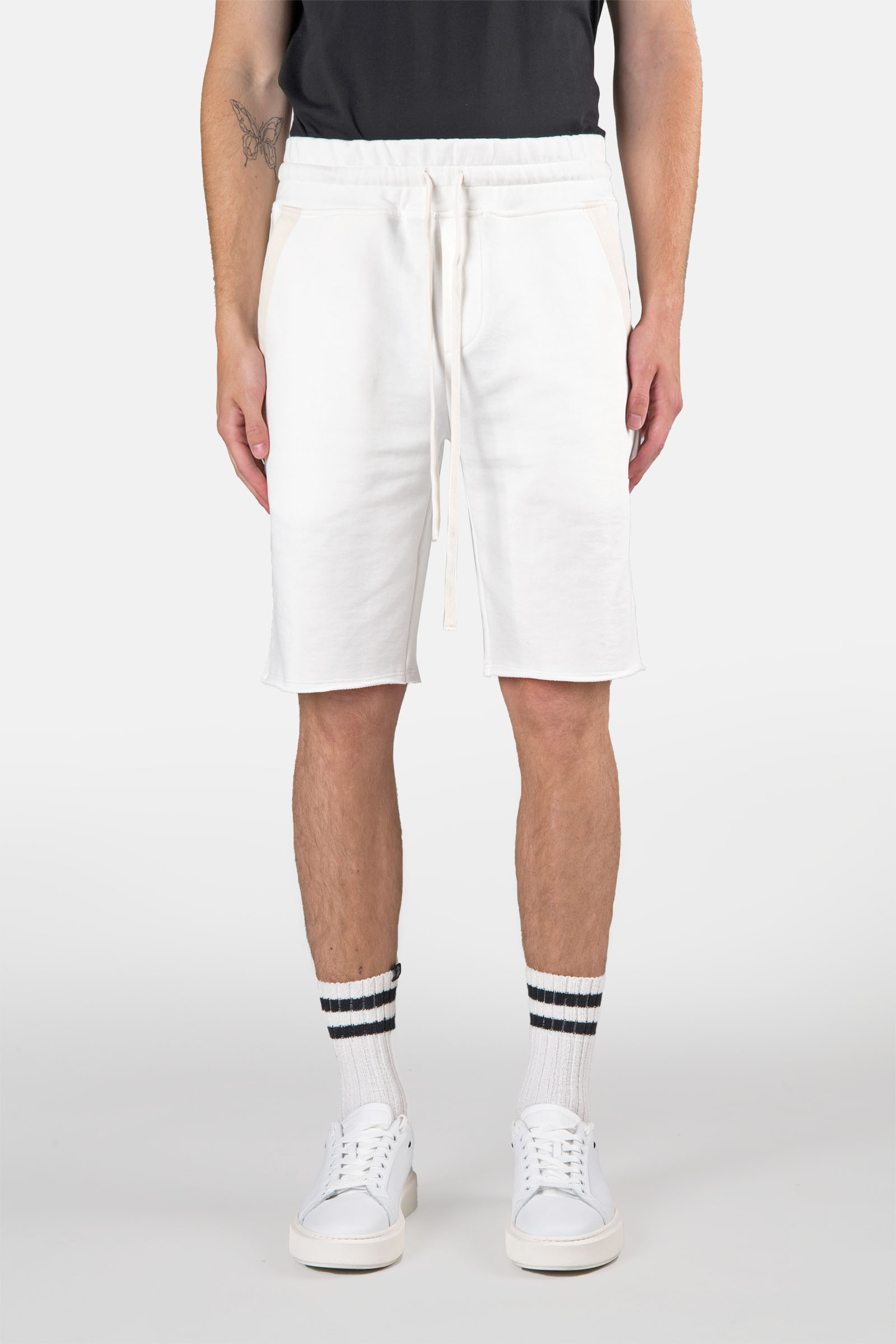 SHORTS - WHITE - Hydrogen - Luxury Sportwear