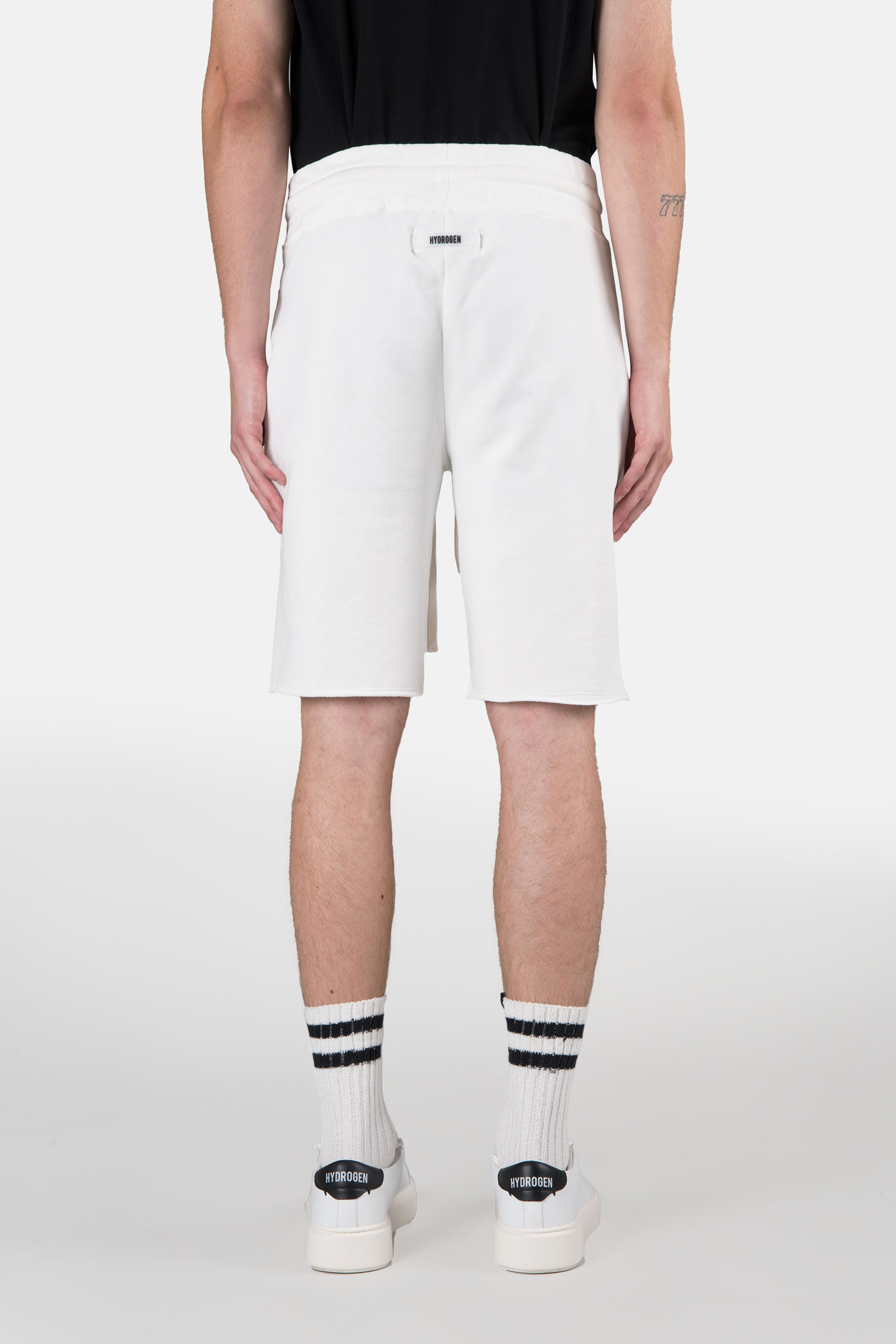 SHORTS - WHITE - Hydrogen - Luxury Sportwear