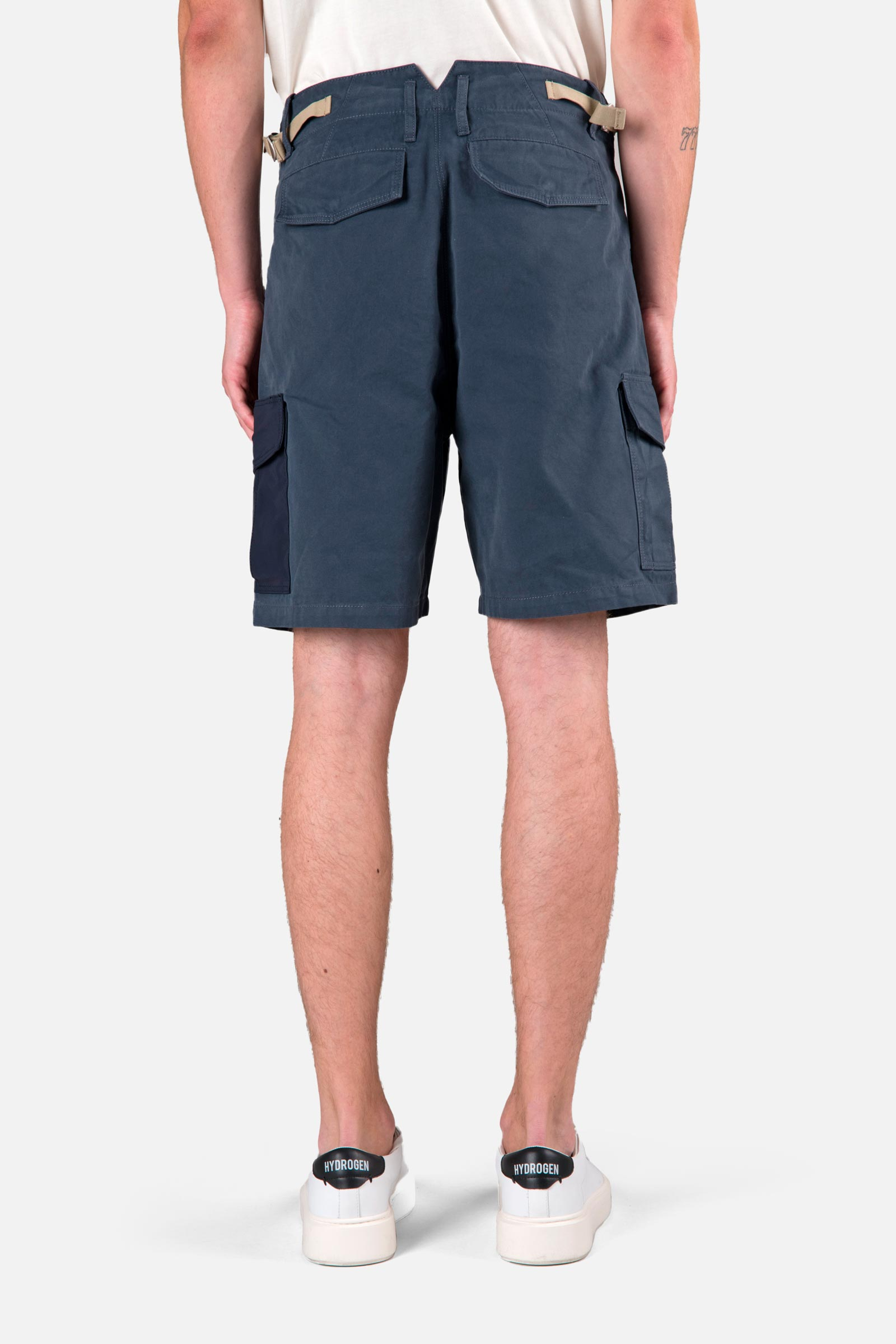 CARGO SHORTS - BLUE - Hydrogen - Luxury Sportwear