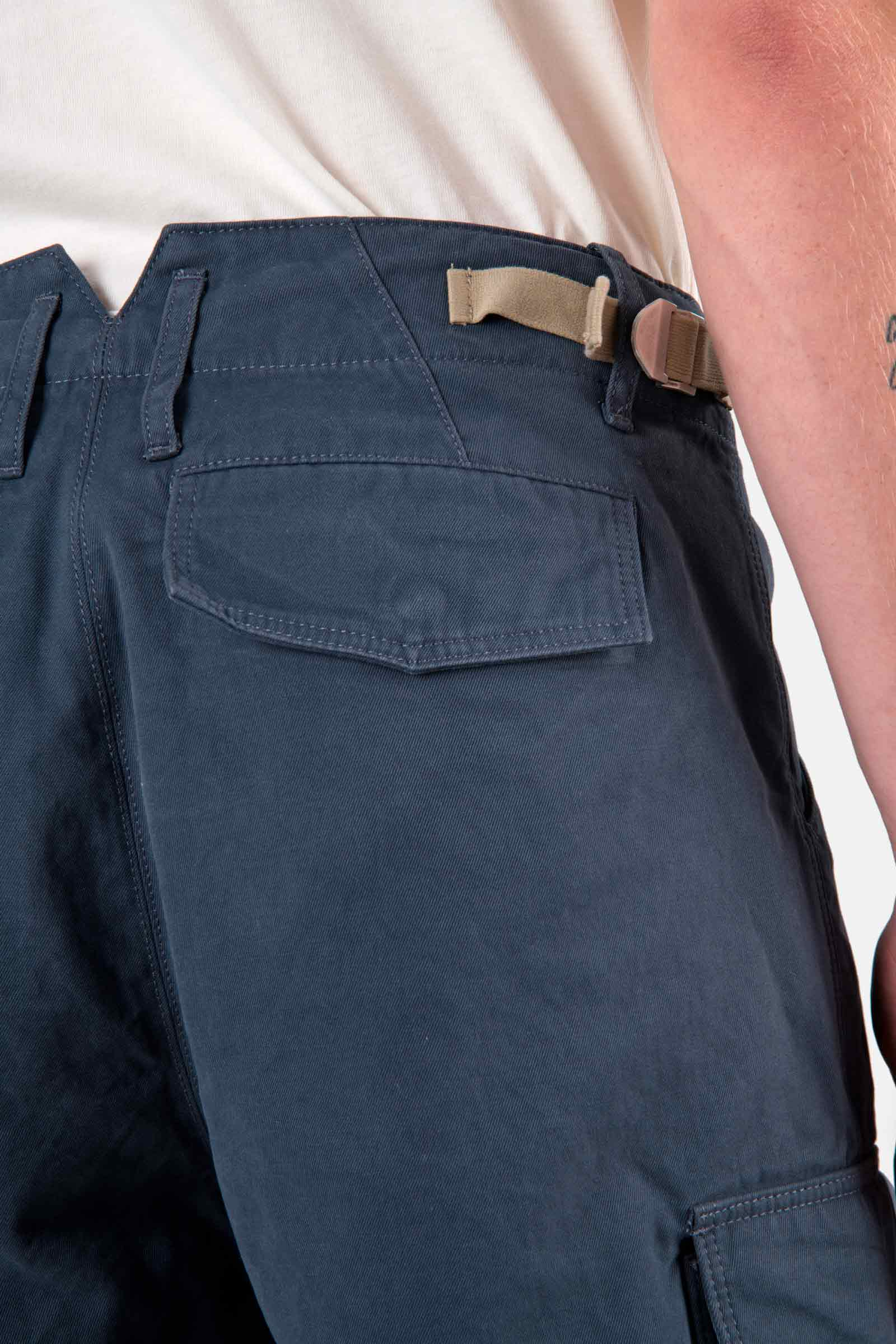 CARGO SHORTS - BLUE - Hydrogen - Luxury Sportwear