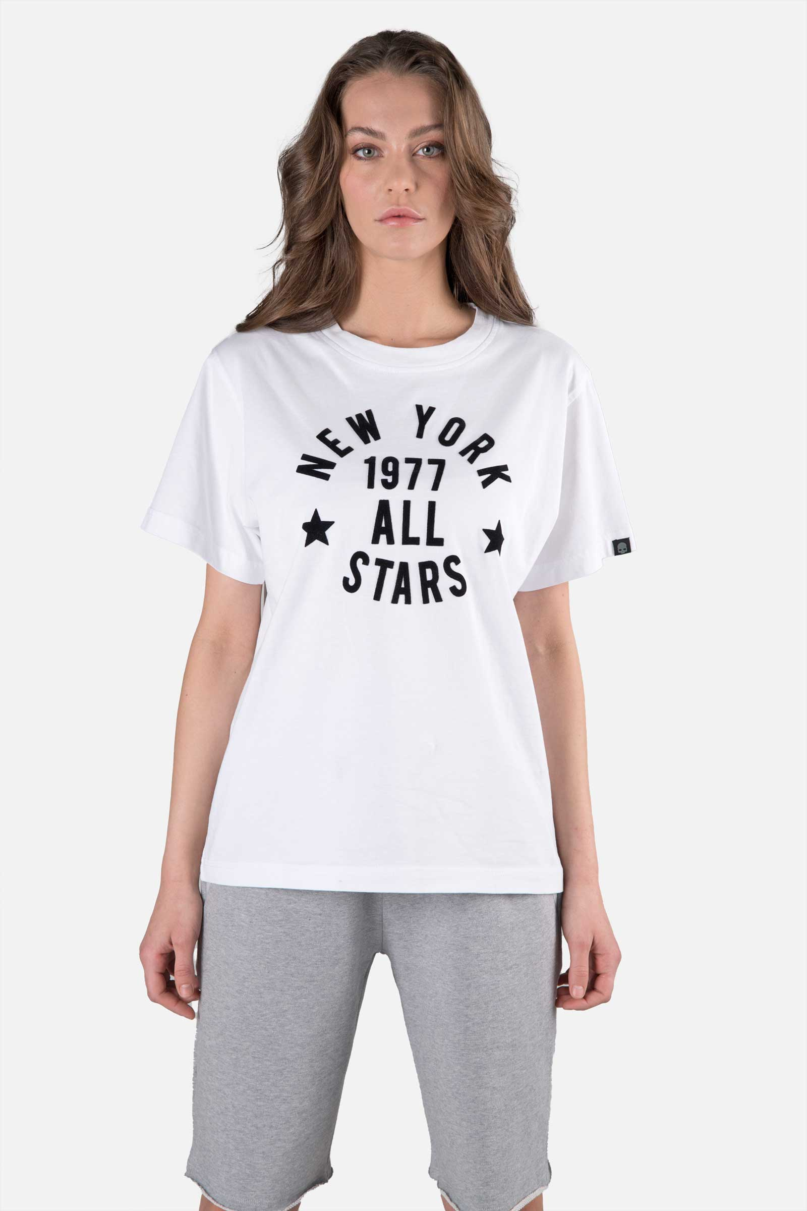 T-SHIRT NEW YORK - WHITE - Abbigliamento sportivo | Hydrogen
