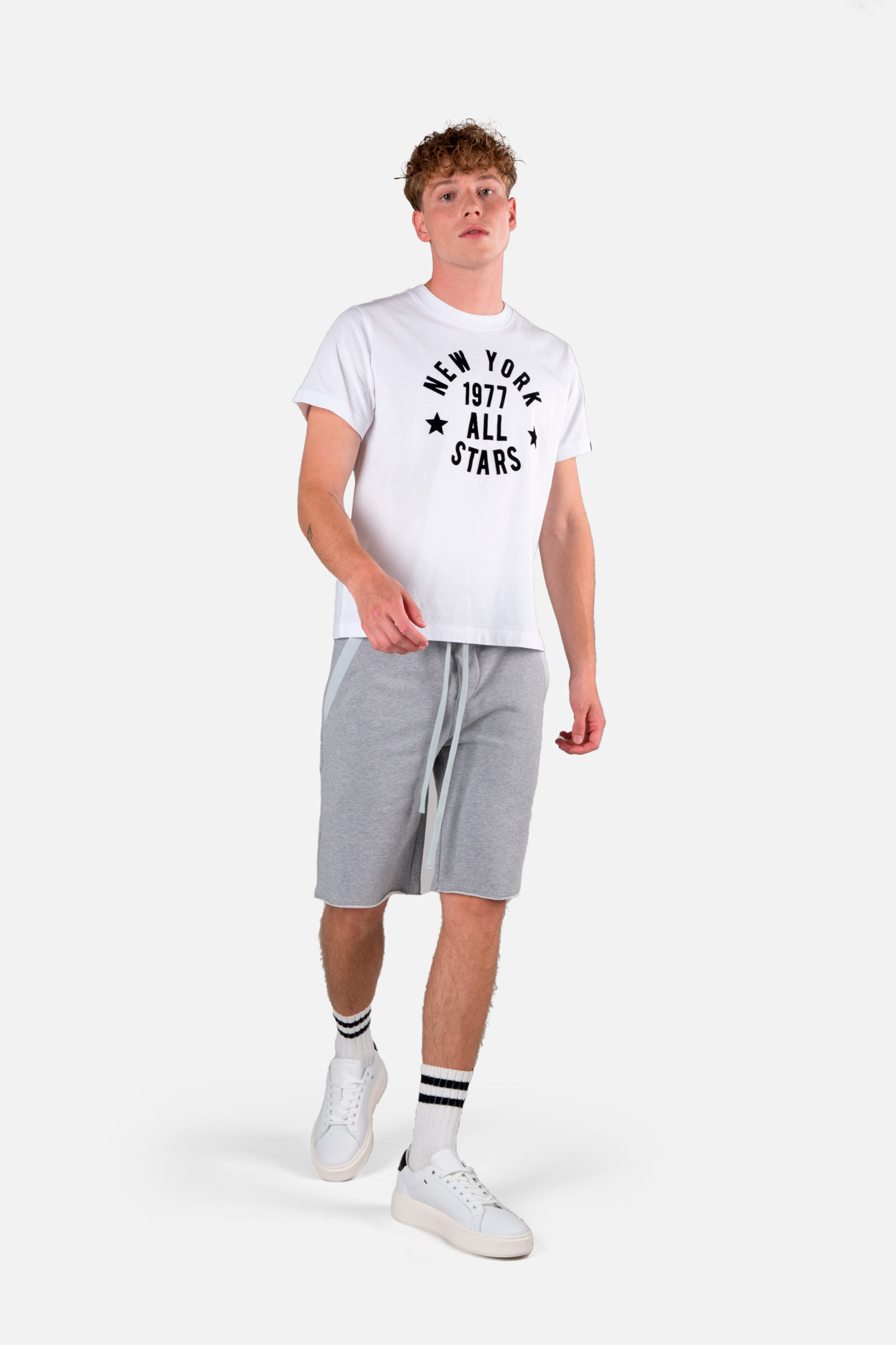 NY ALL STARS TEE - WHITE - Hydrogen - Luxury Sportwear