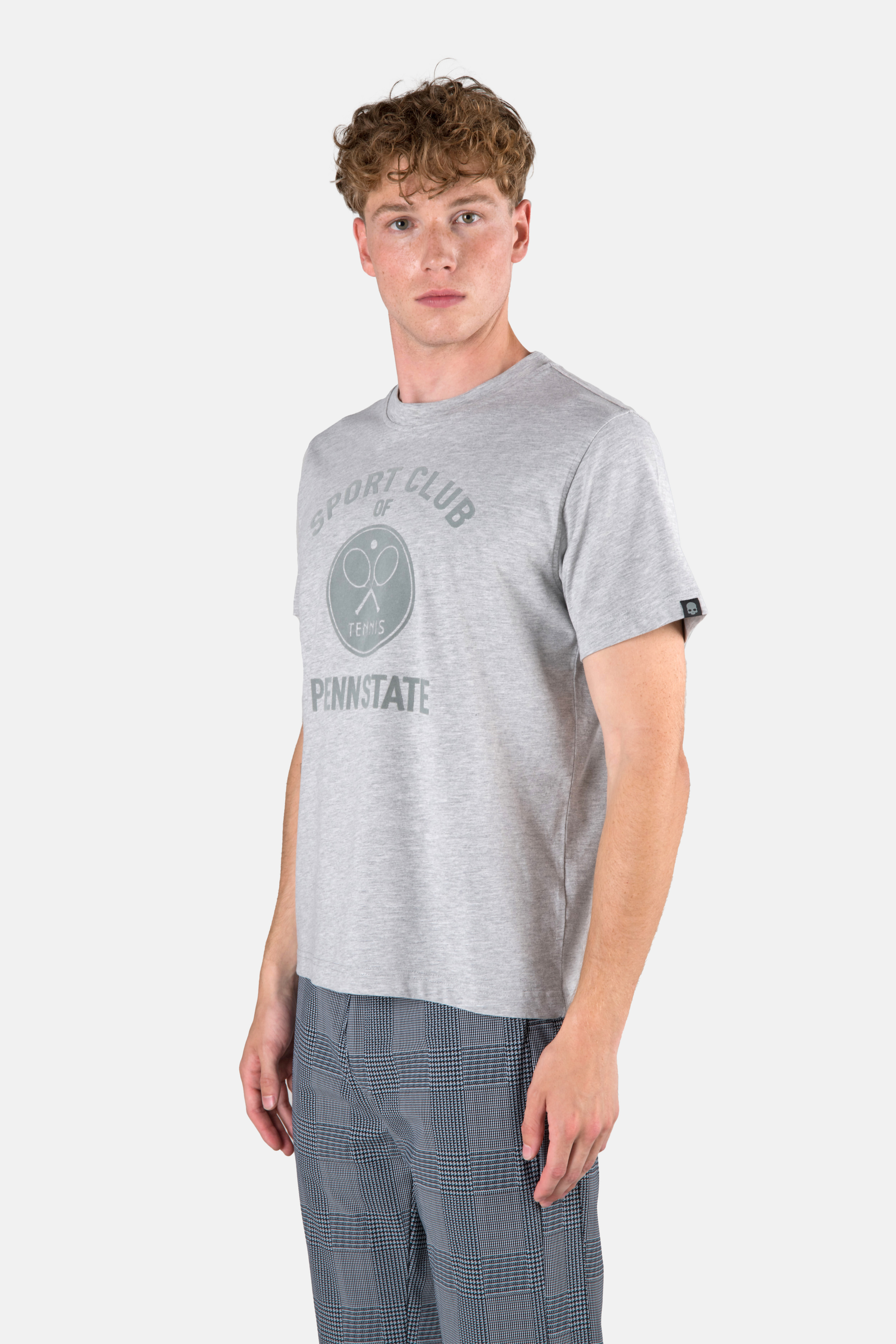 T-SHIRT SPORTS CLUB - GREY - Abbigliamento sportivo | Hydrogen