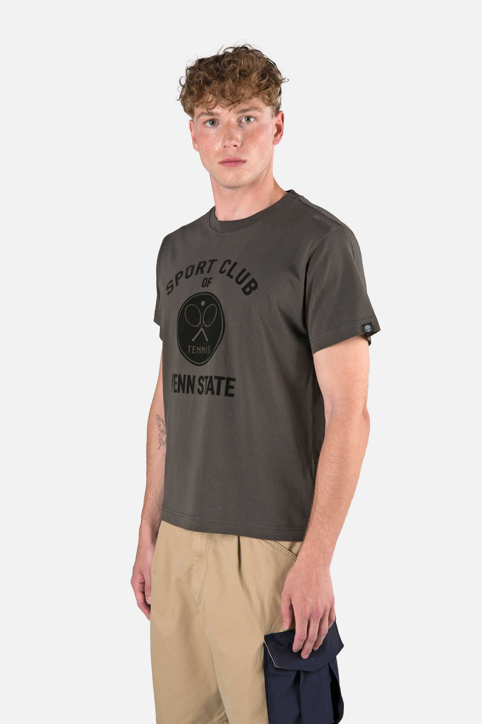 SPORTS CLUB PENN STATE TEE - GREEN - Hydrogen - Luxury Sportwear