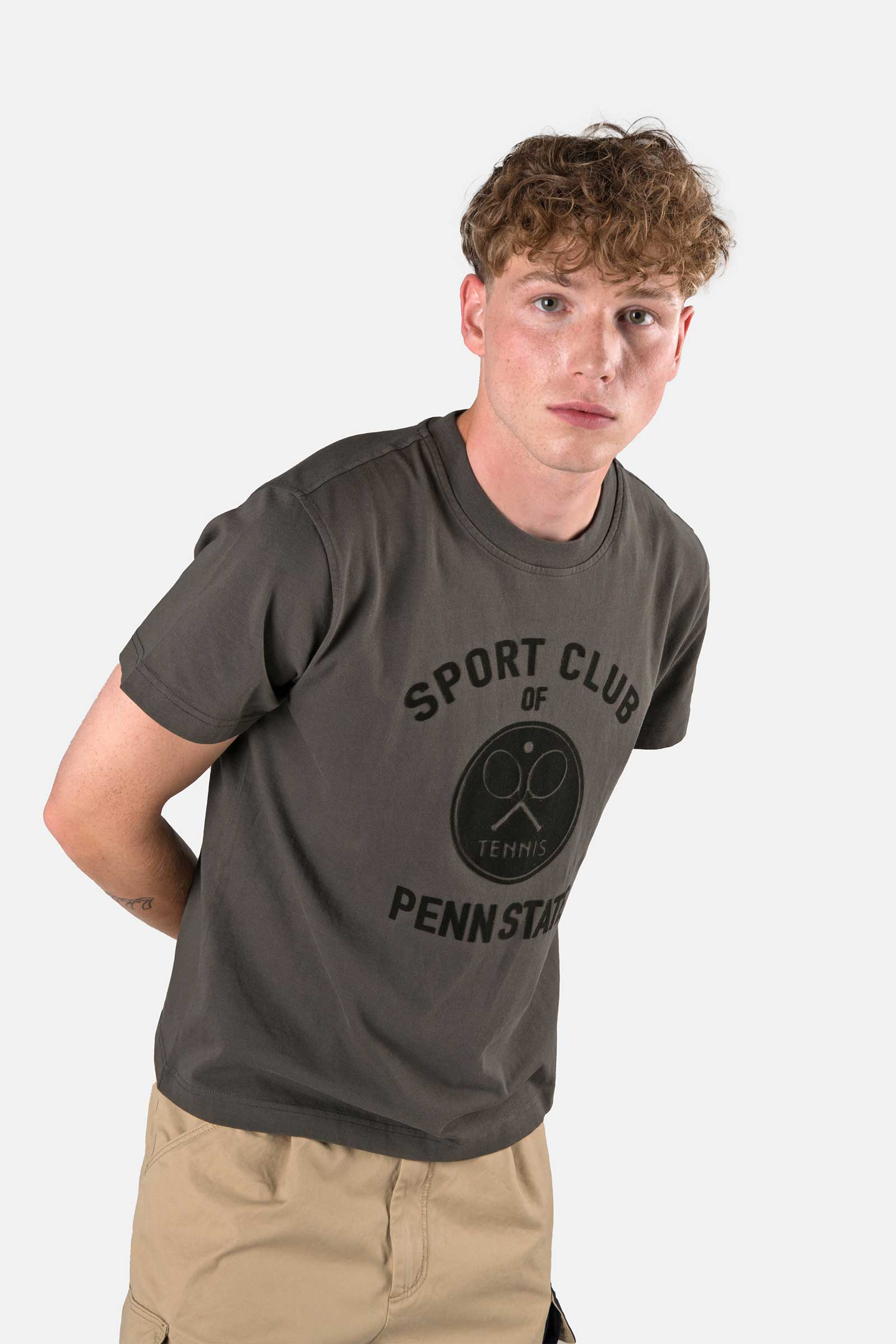 SPORTS CLUB PENN STATE TEE - GREEN - Hydrogen - Luxury Sportwear